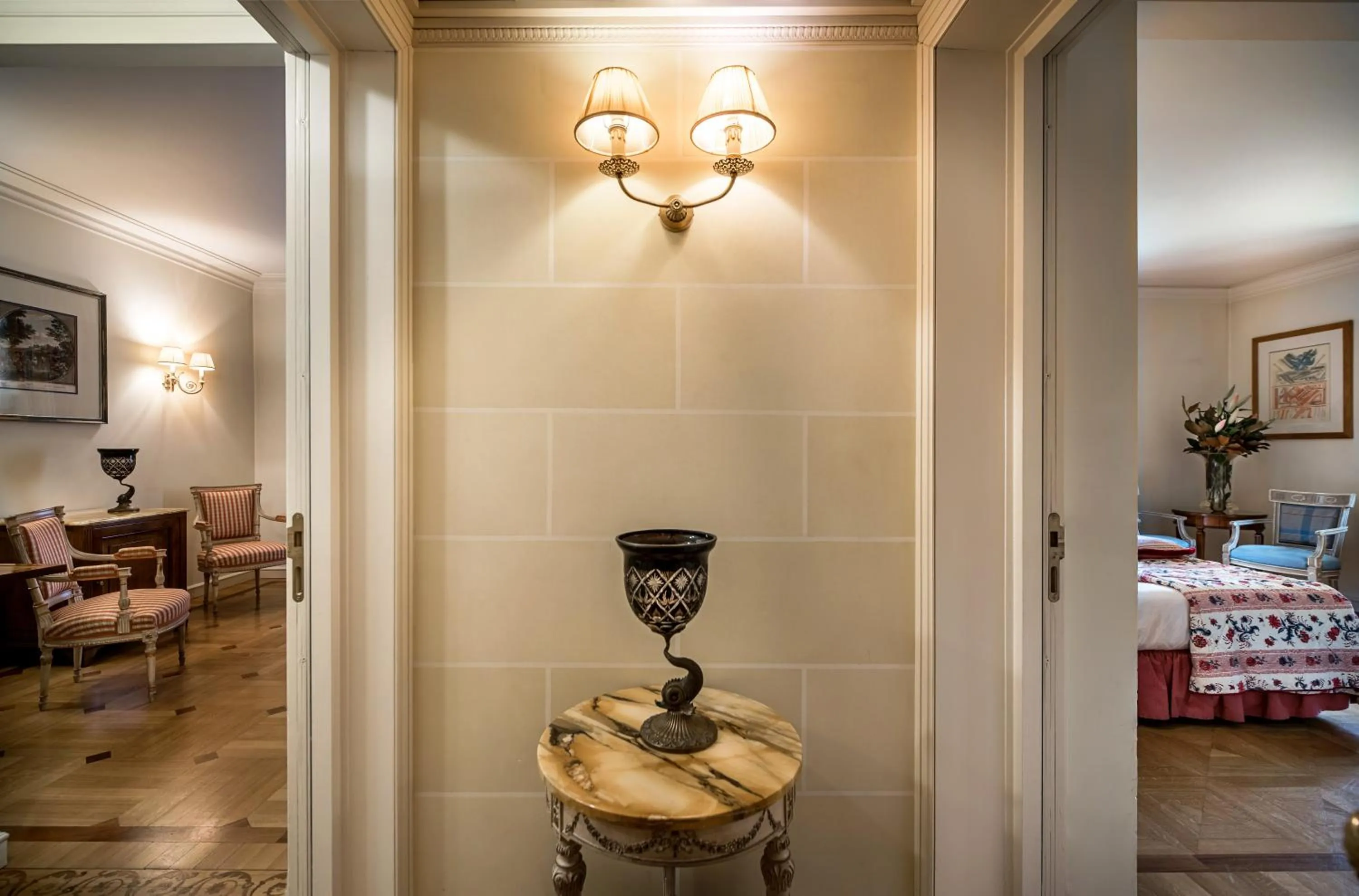 Living room, Bed in Villa Franceschi Hotel & Resort