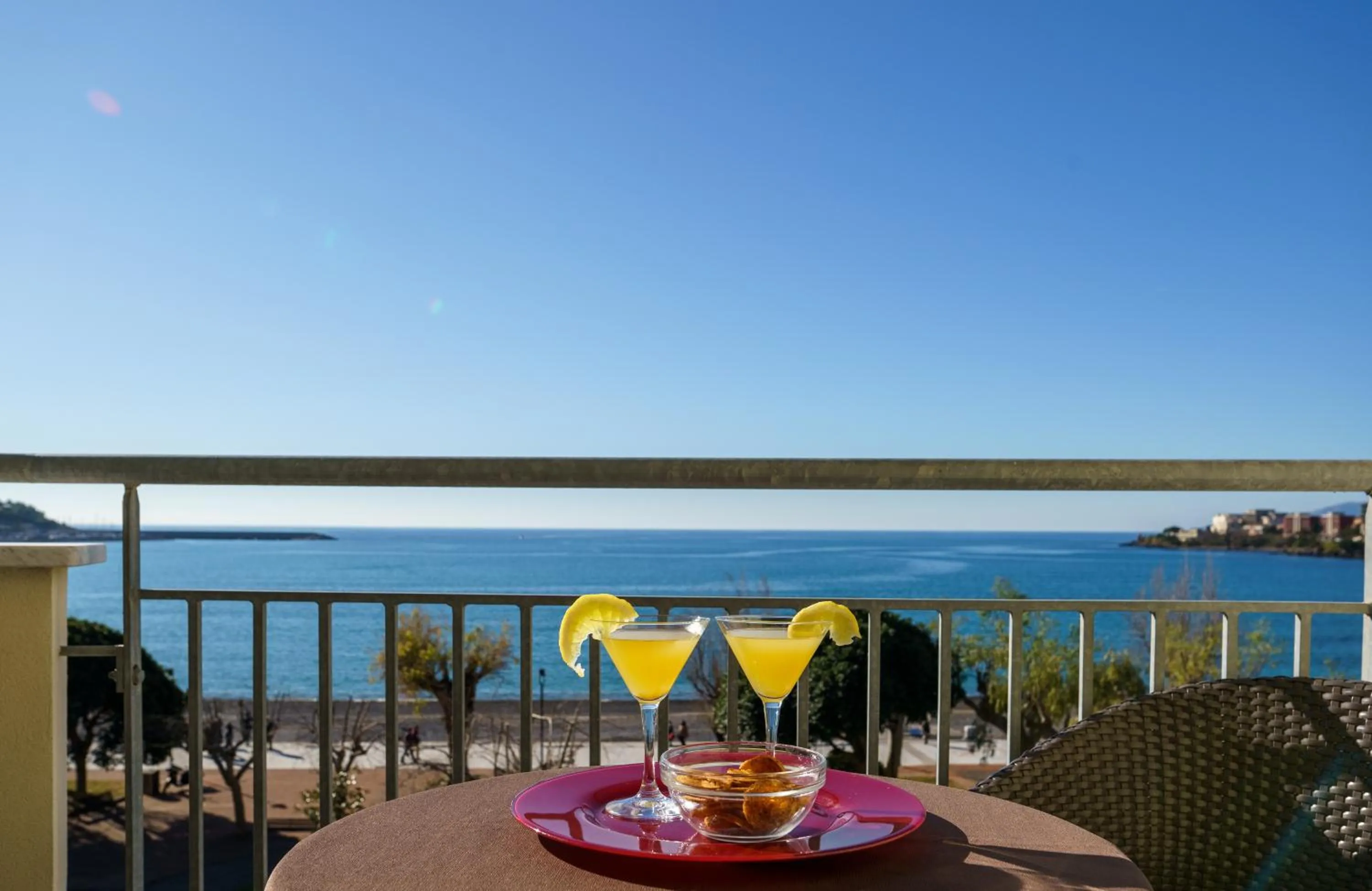 Balcony/Terrace in Hotel Tirreno