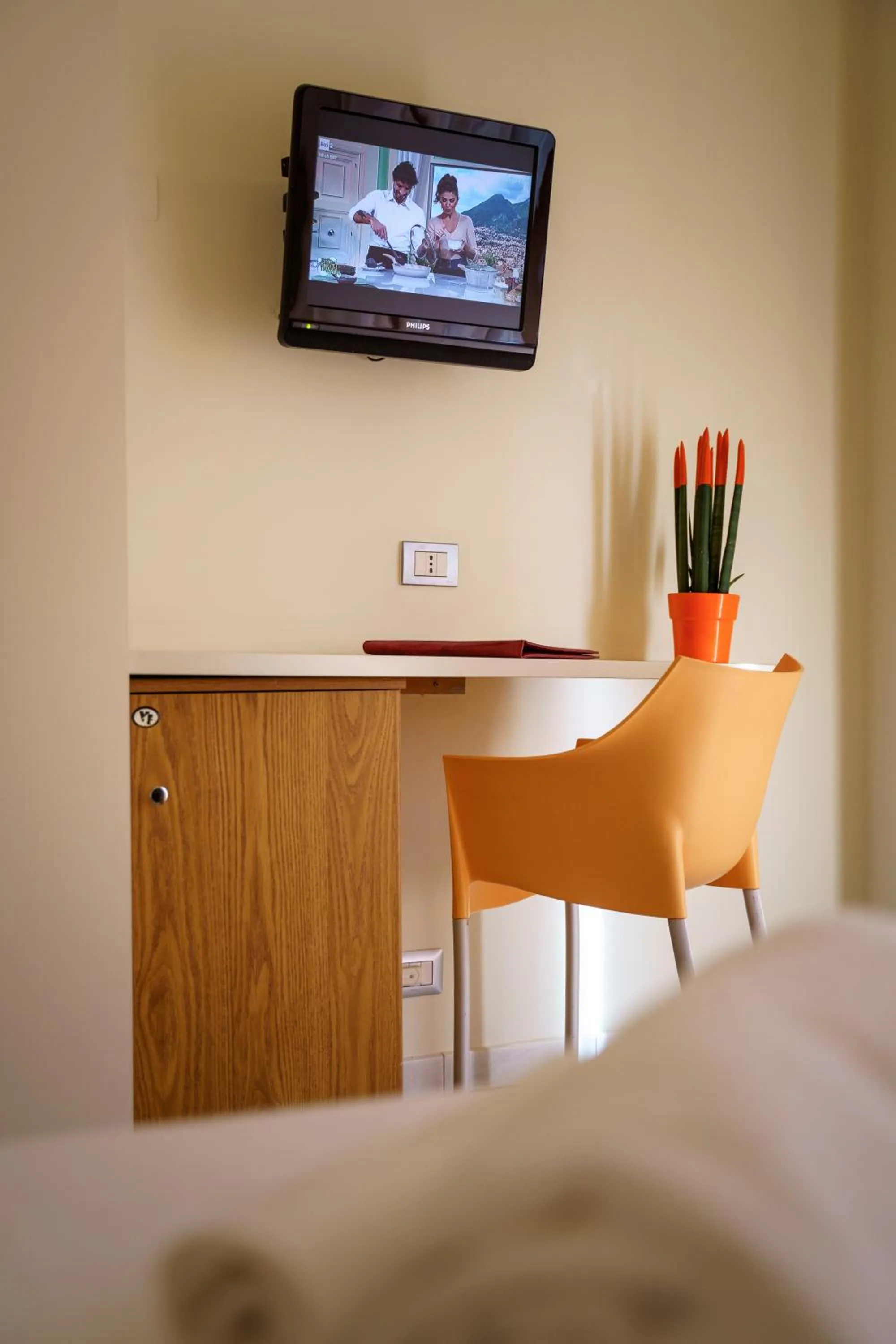 Bed in Hotel Tirreno