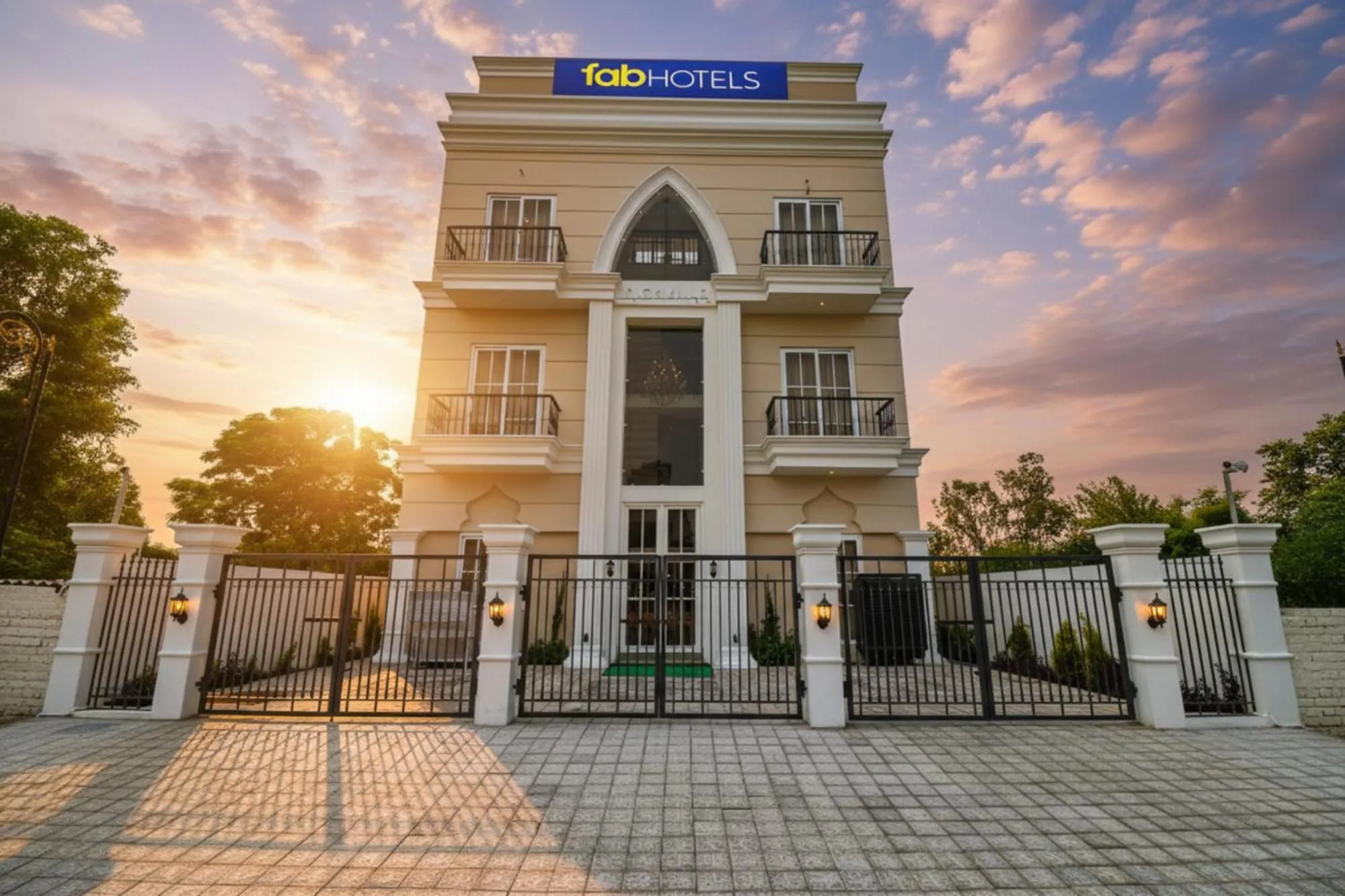 Property building in FabHotel K9 Villa