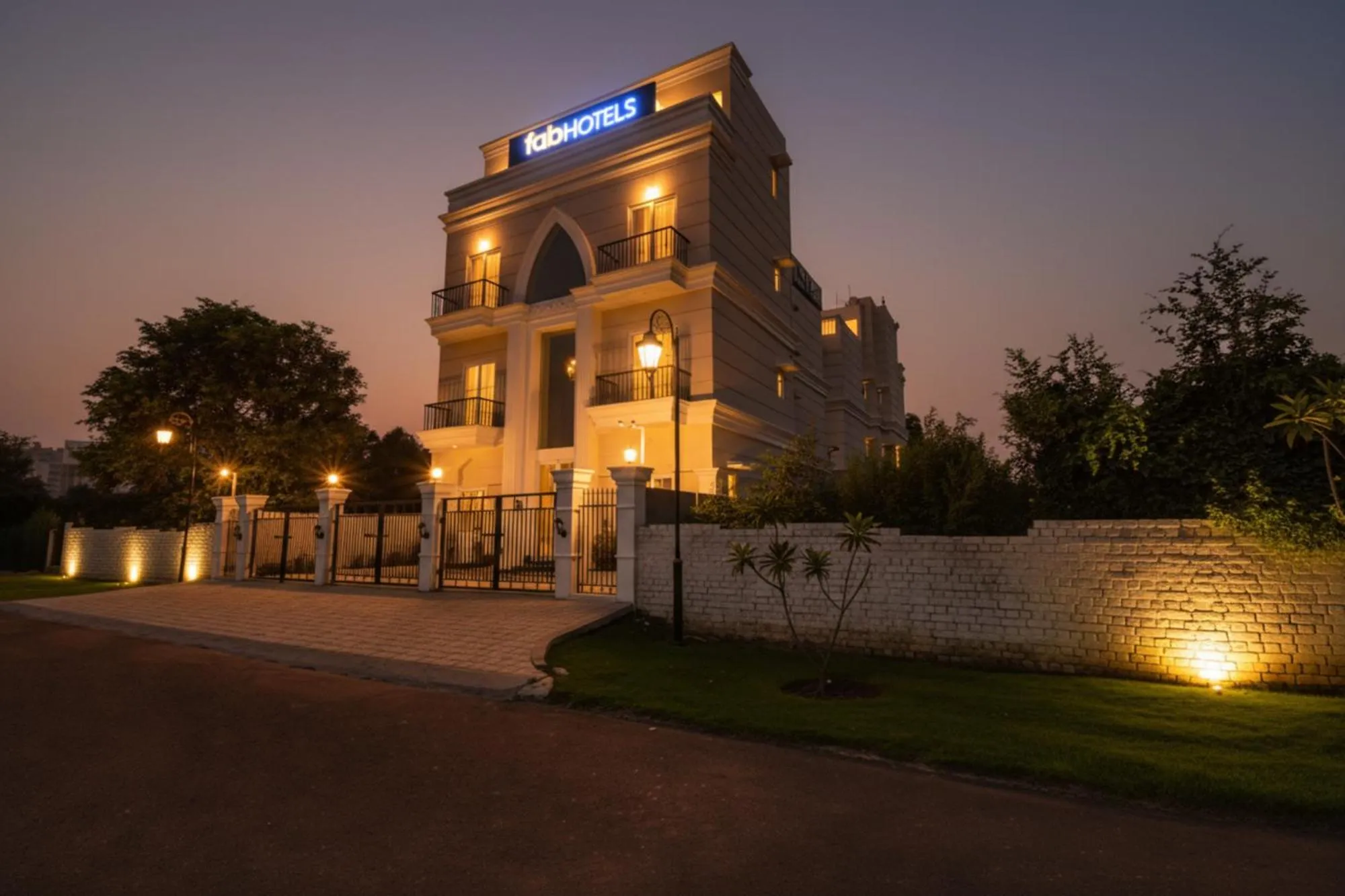 Property building in FabHotel K9 Villa