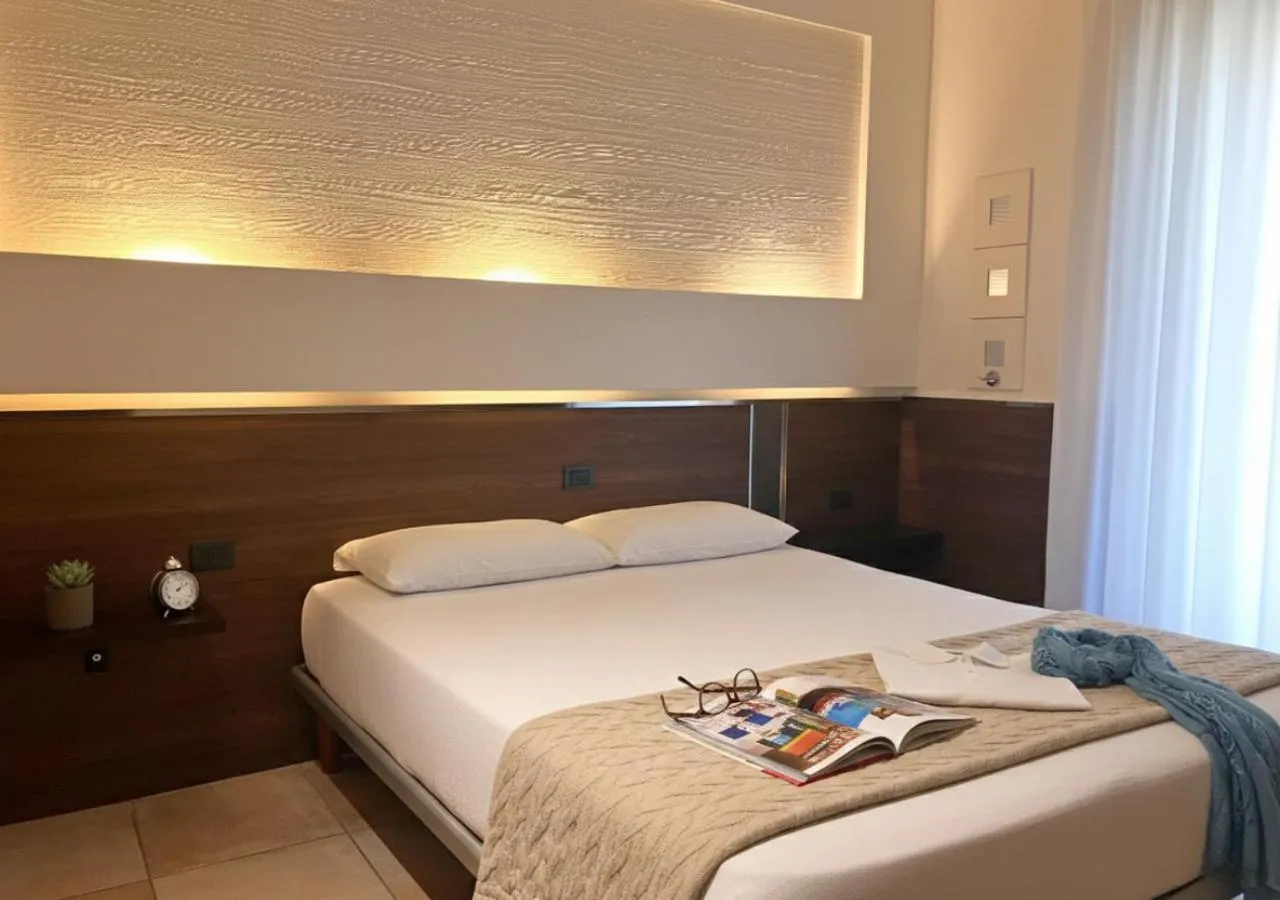 Bed in Hotel Isola Verde