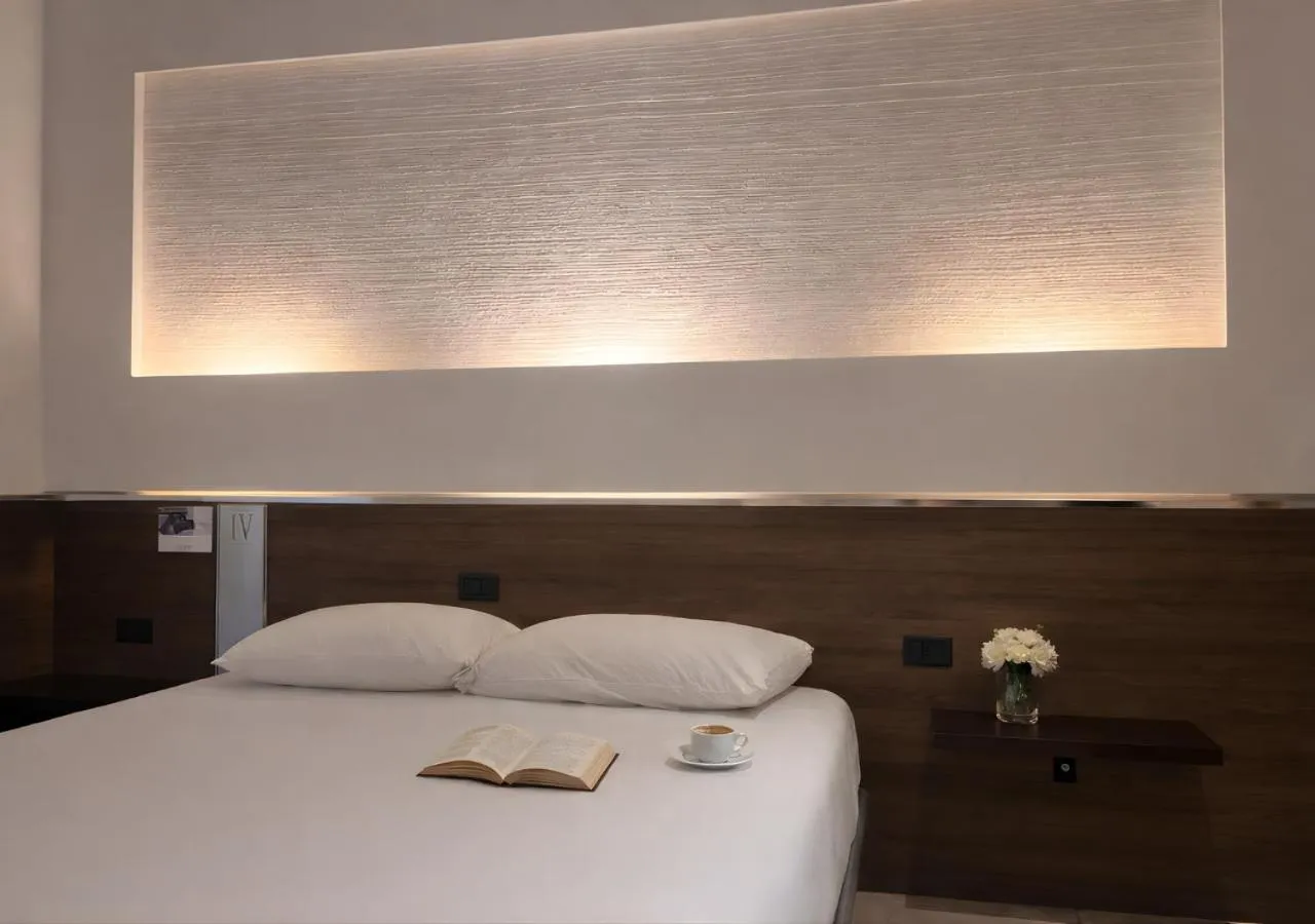 Bed in Hotel Isola Verde