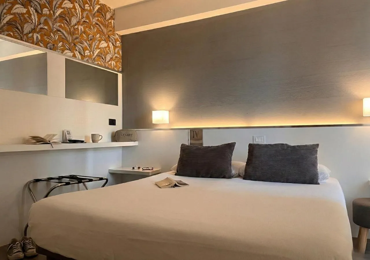 Bed in Hotel Isola Verde