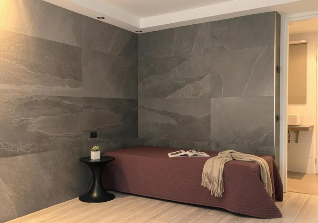 Bed in Hotel Isola Verde