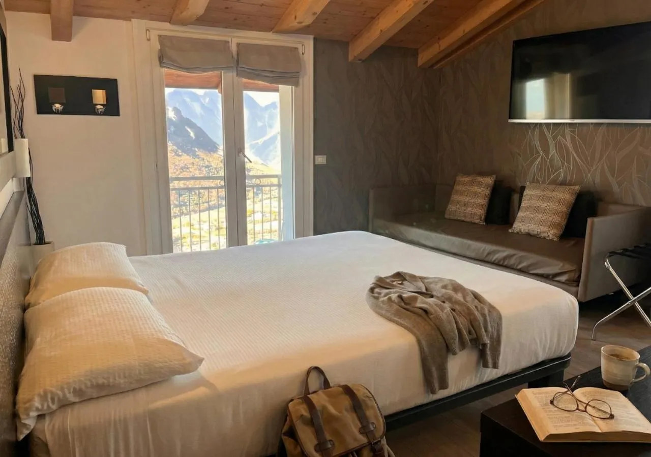 Bed in Hotel Isola Verde