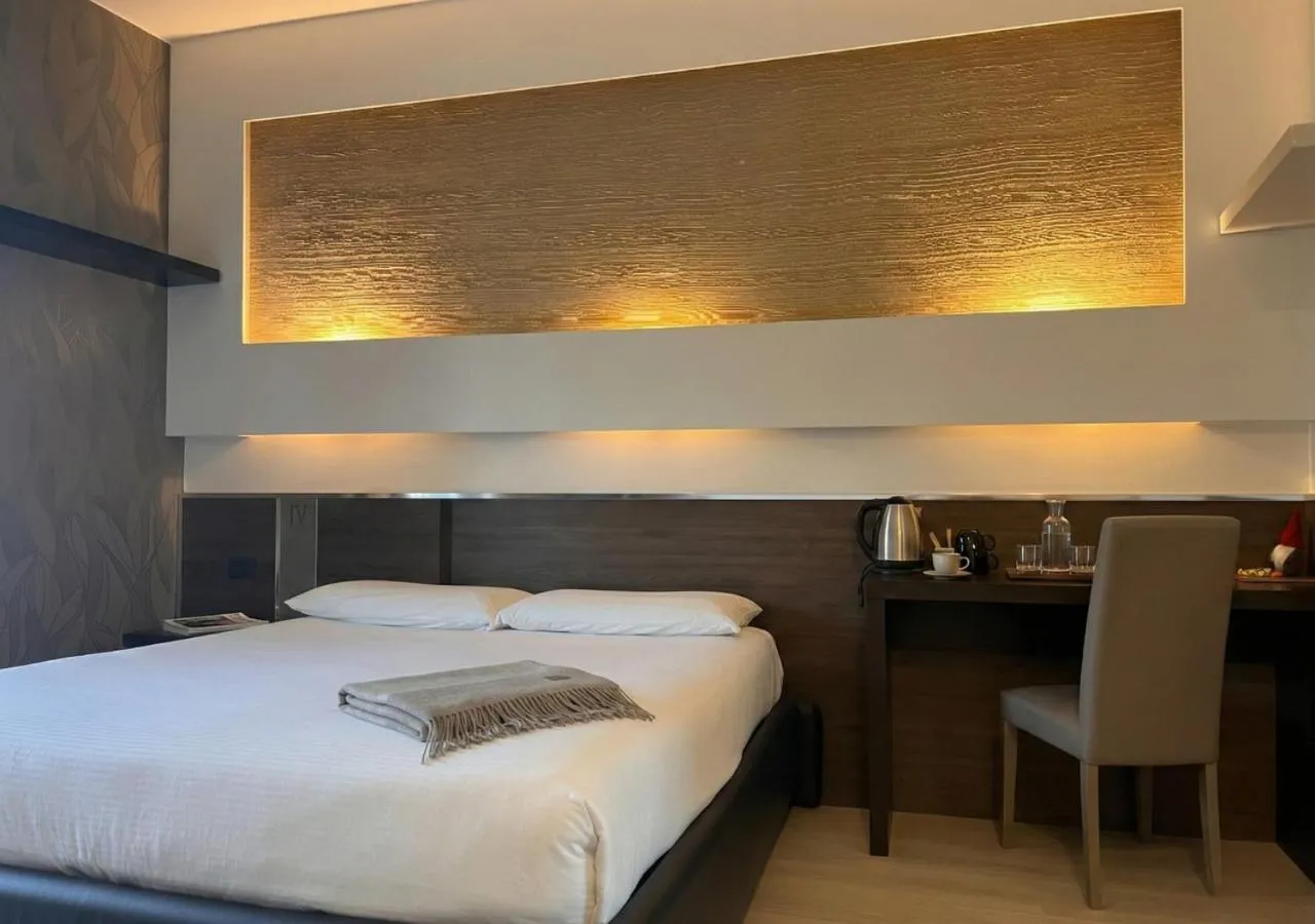 Bed in Hotel Isola Verde