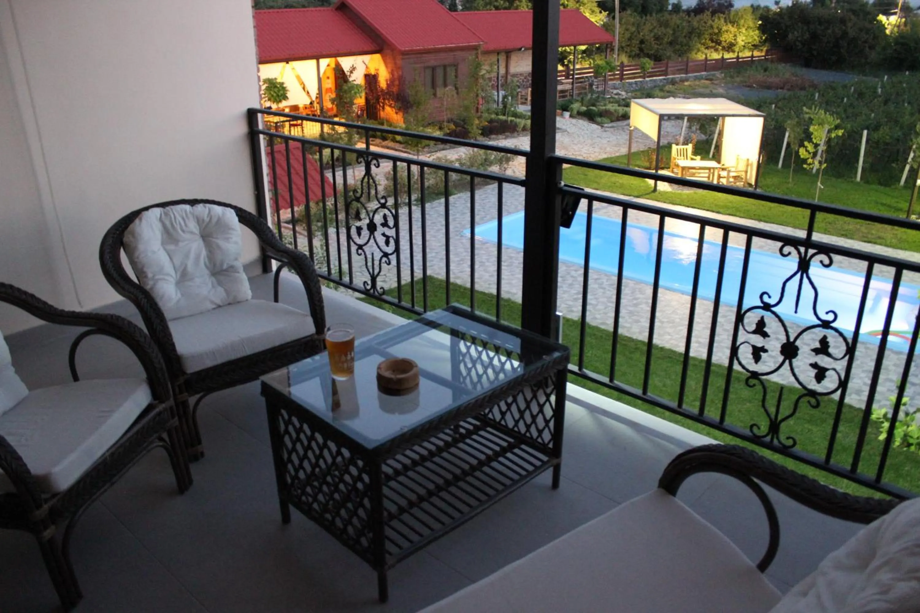 Balcony/Terrace in Villa Vitis