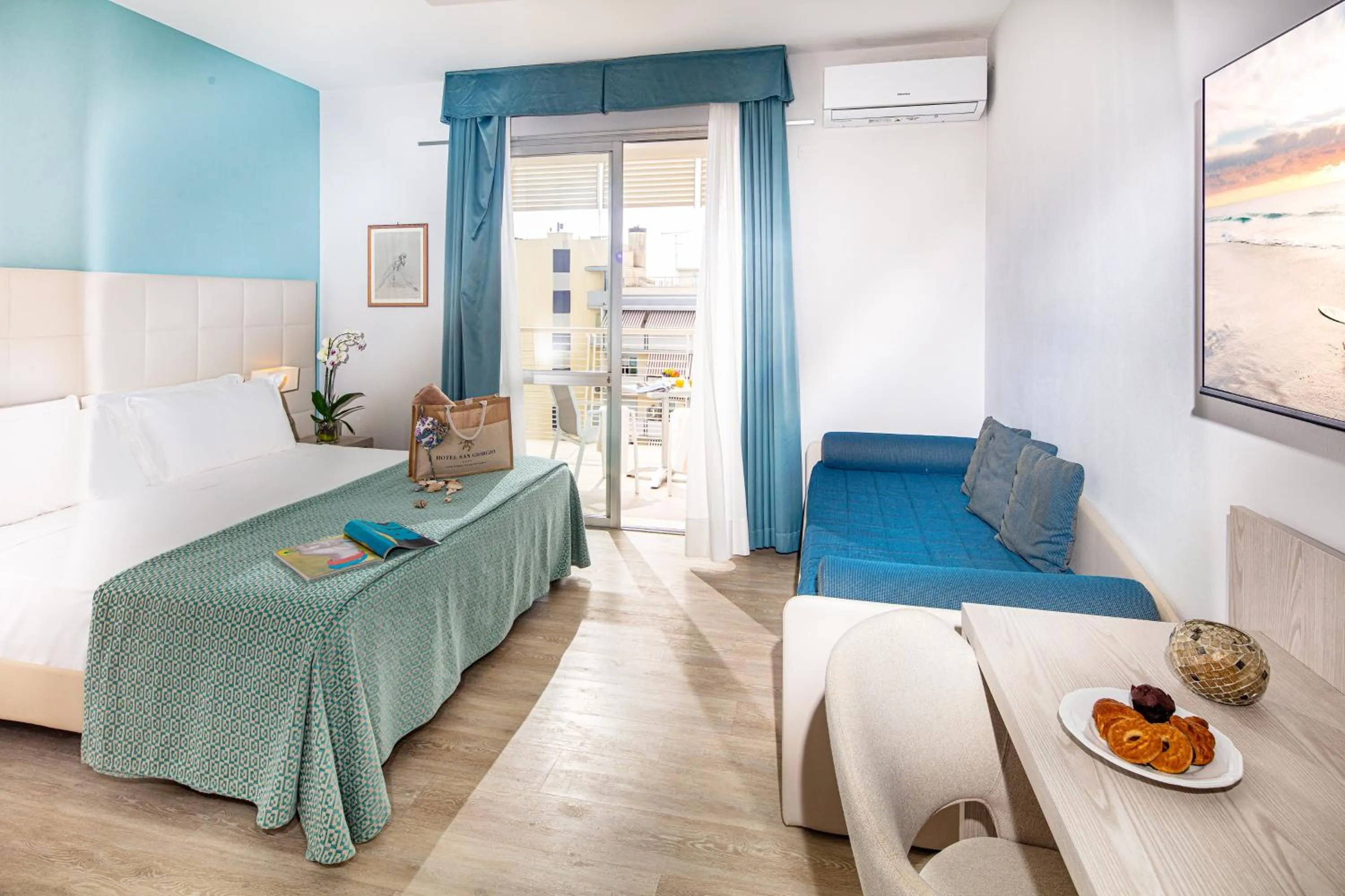 Restaurant/places to eat, Bed in Hotel San Giorgio Resort 4S