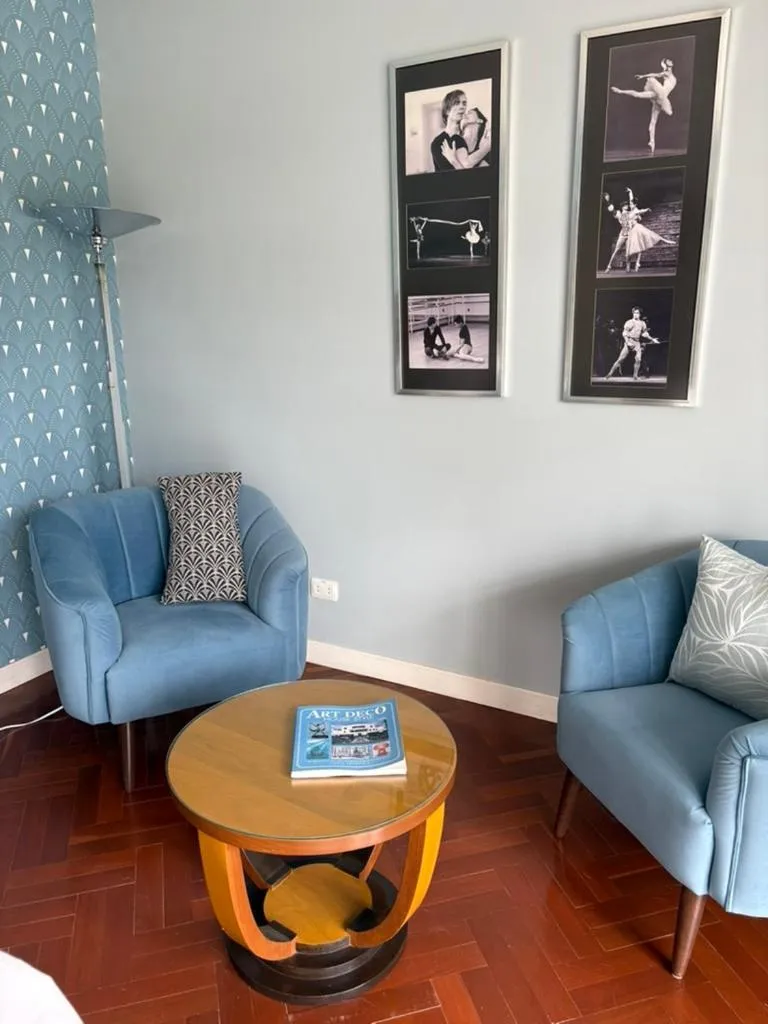 Seating area in Casa Deco Hotel Boutique