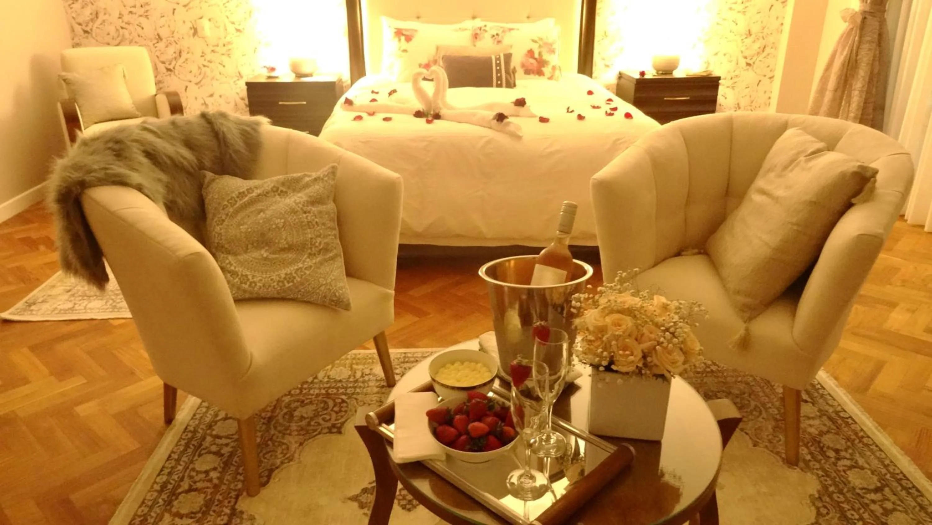 Seating area in Casa Deco Hotel Boutique