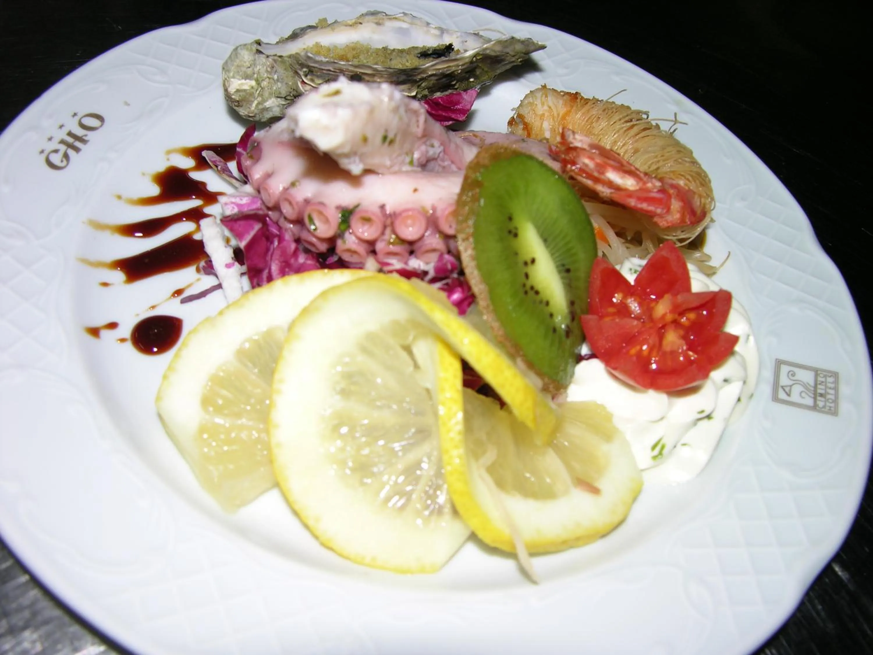 Food close-up in Grand Hotel Osman