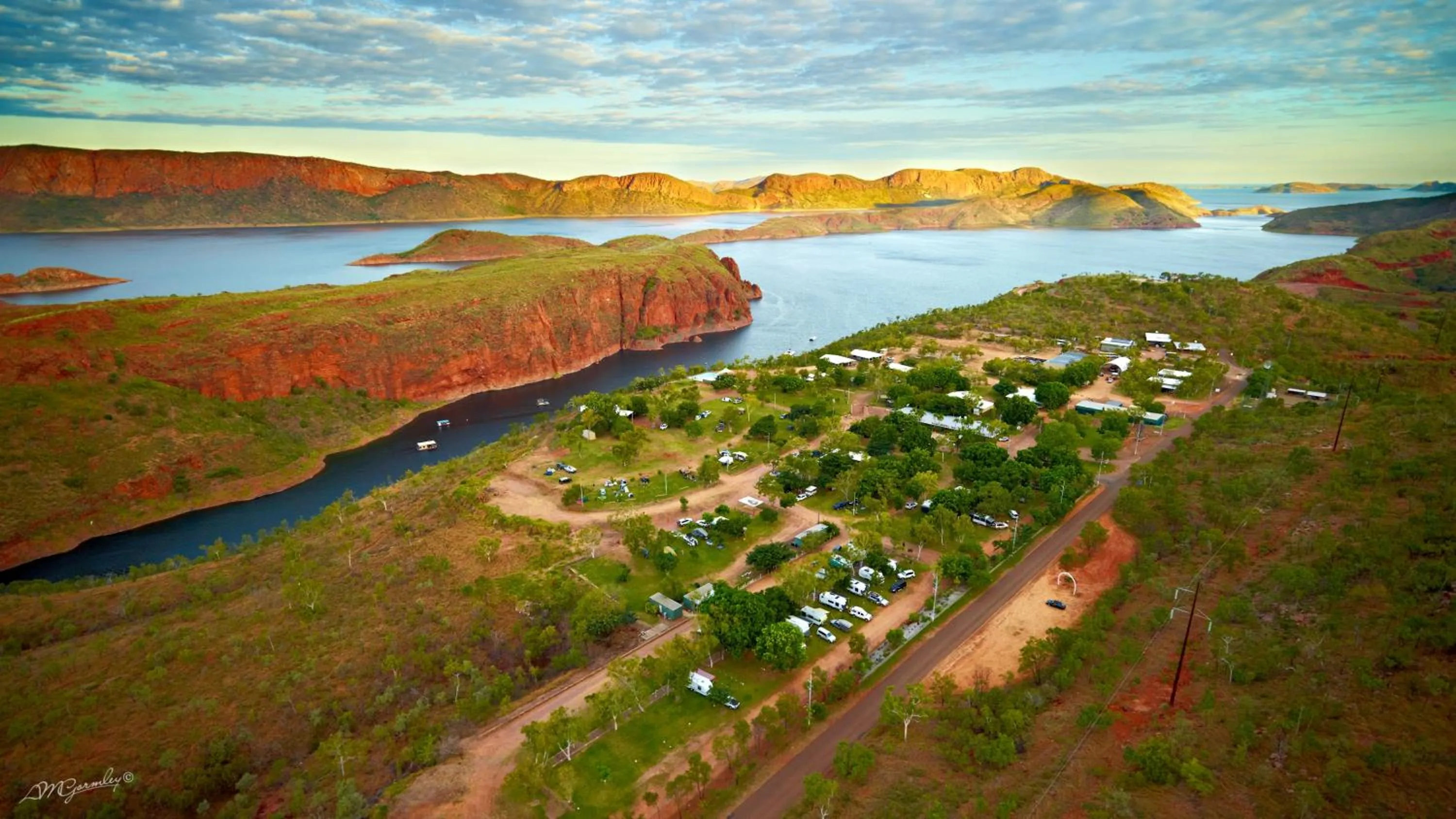 Natural landscape in Discovery Resorts - Lake Argyle