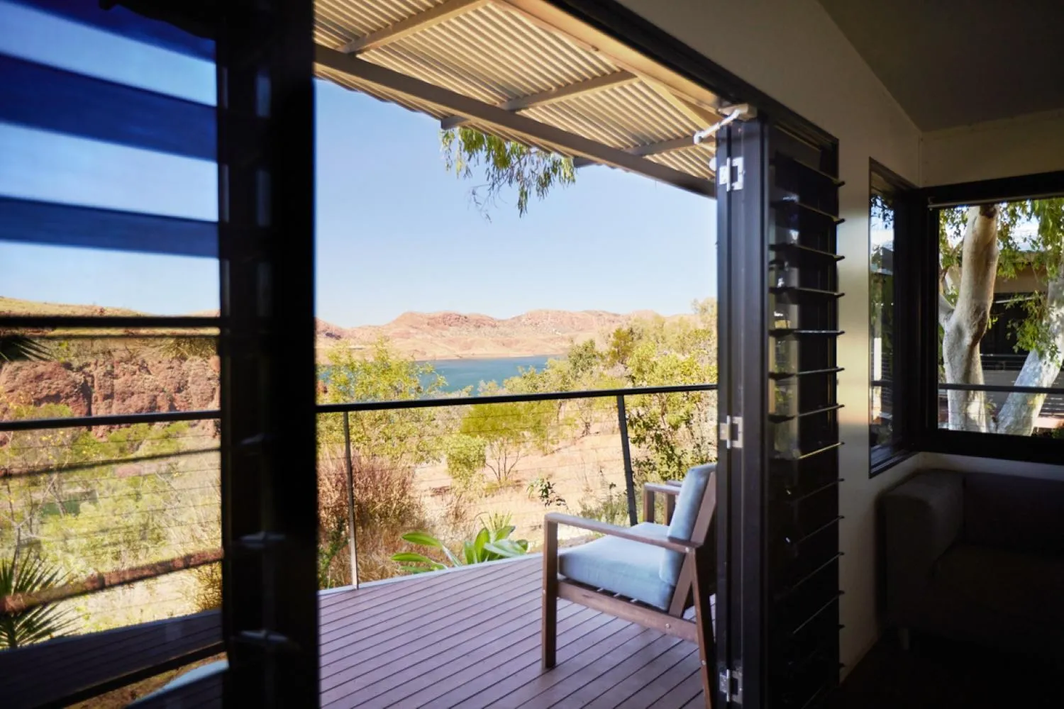 Balcony/Terrace in Discovery Resorts - Lake Argyle