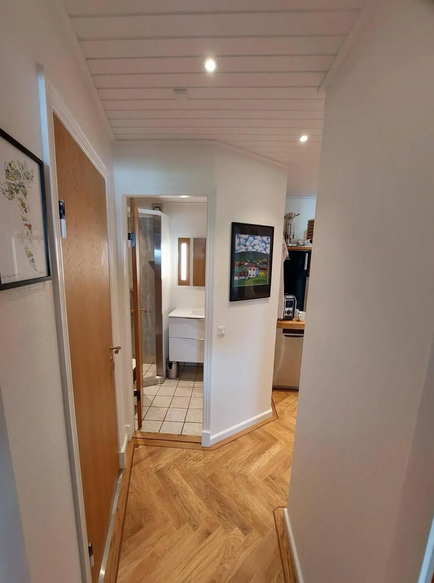 Bathroom in Tórshavn City Apartment