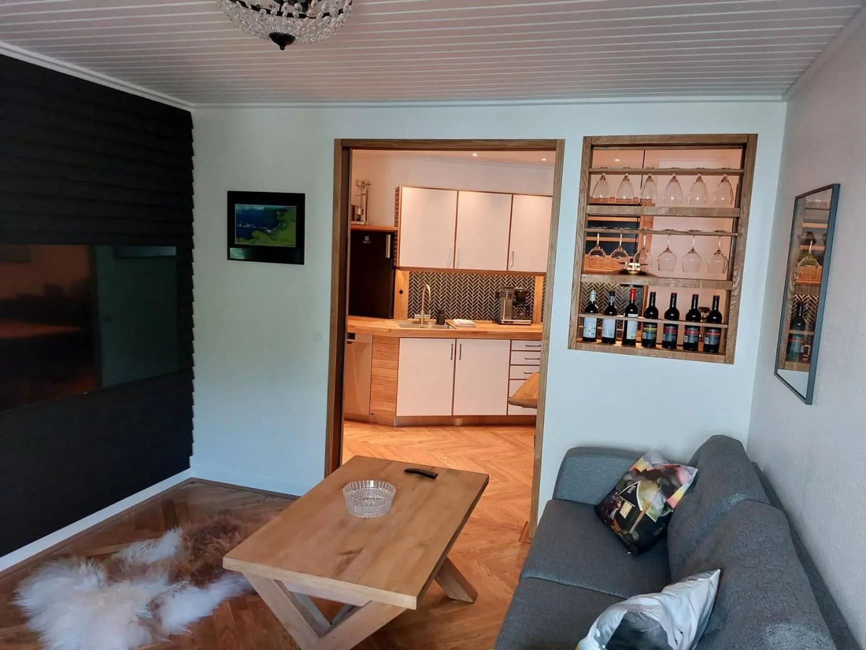 TV and multimedia in Tórshavn City Apartment