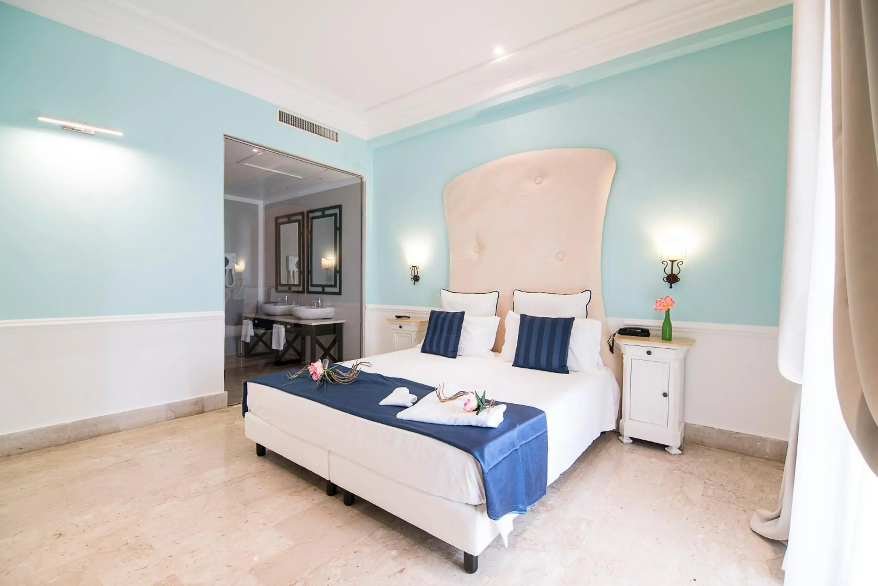 Bed in Hotel Baglio Basile Bed in Hotel Baglio Basile