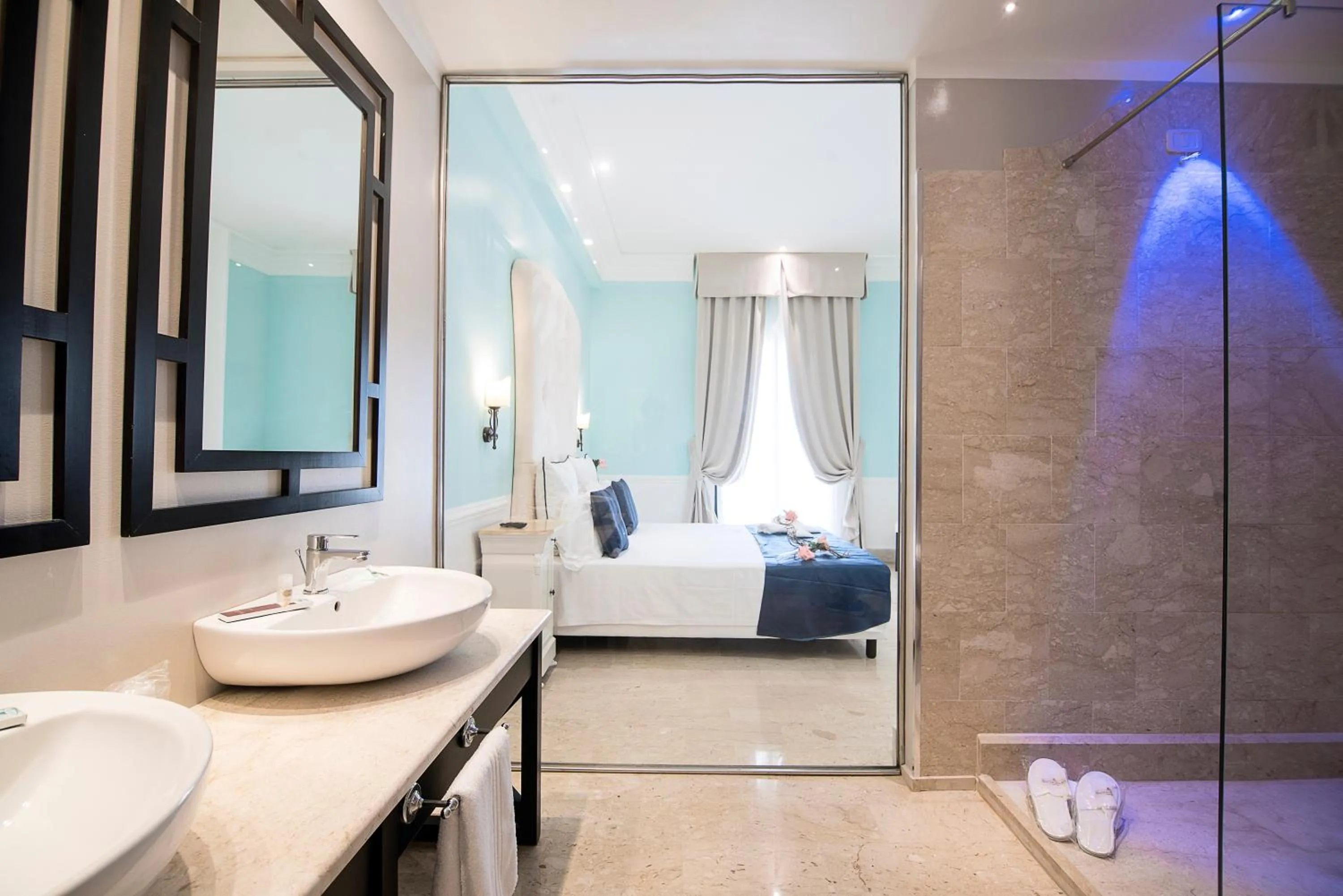 Bathroom in Hotel Baglio Basile