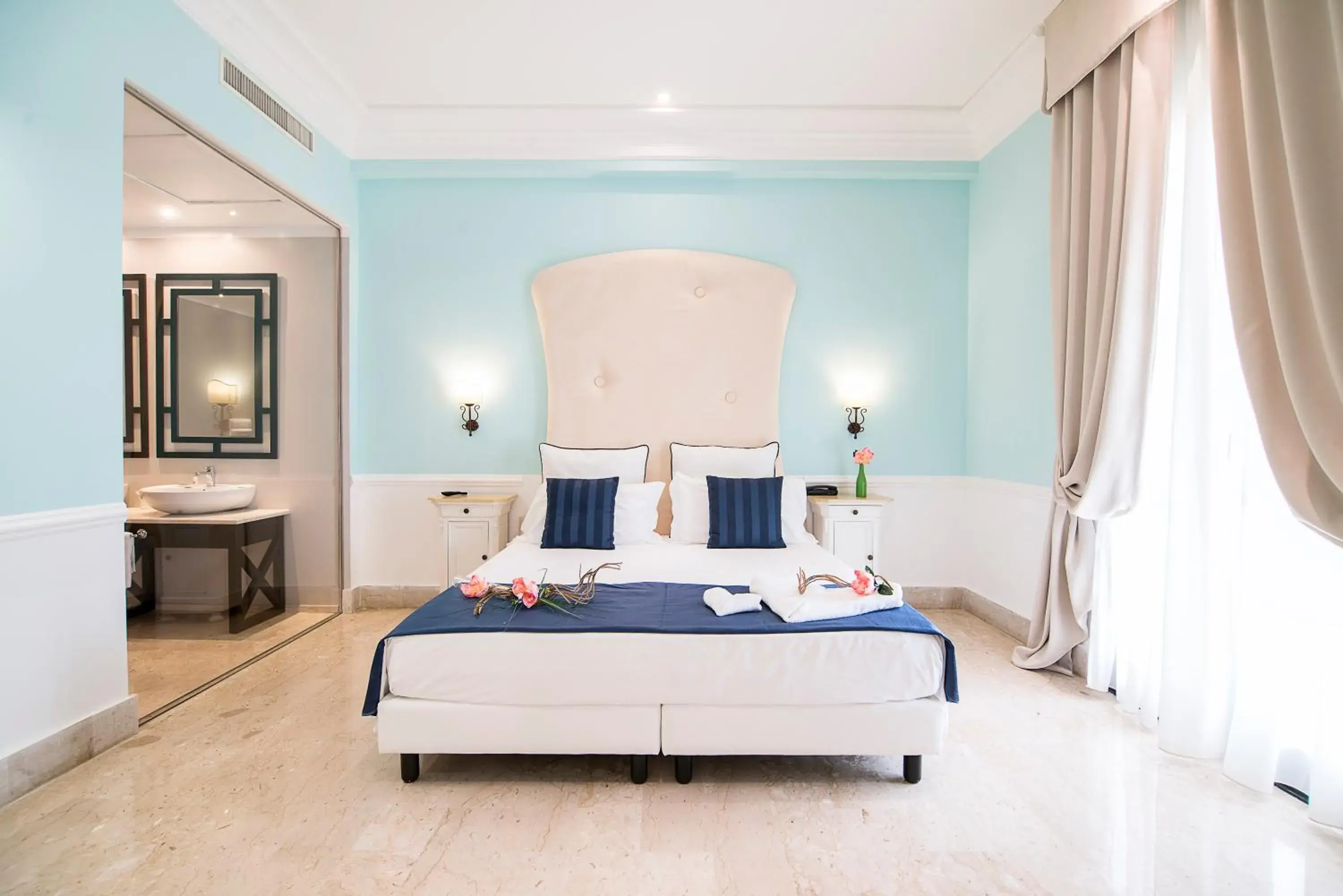 Bed in Hotel Baglio Basile Bed in Hotel Baglio Basile