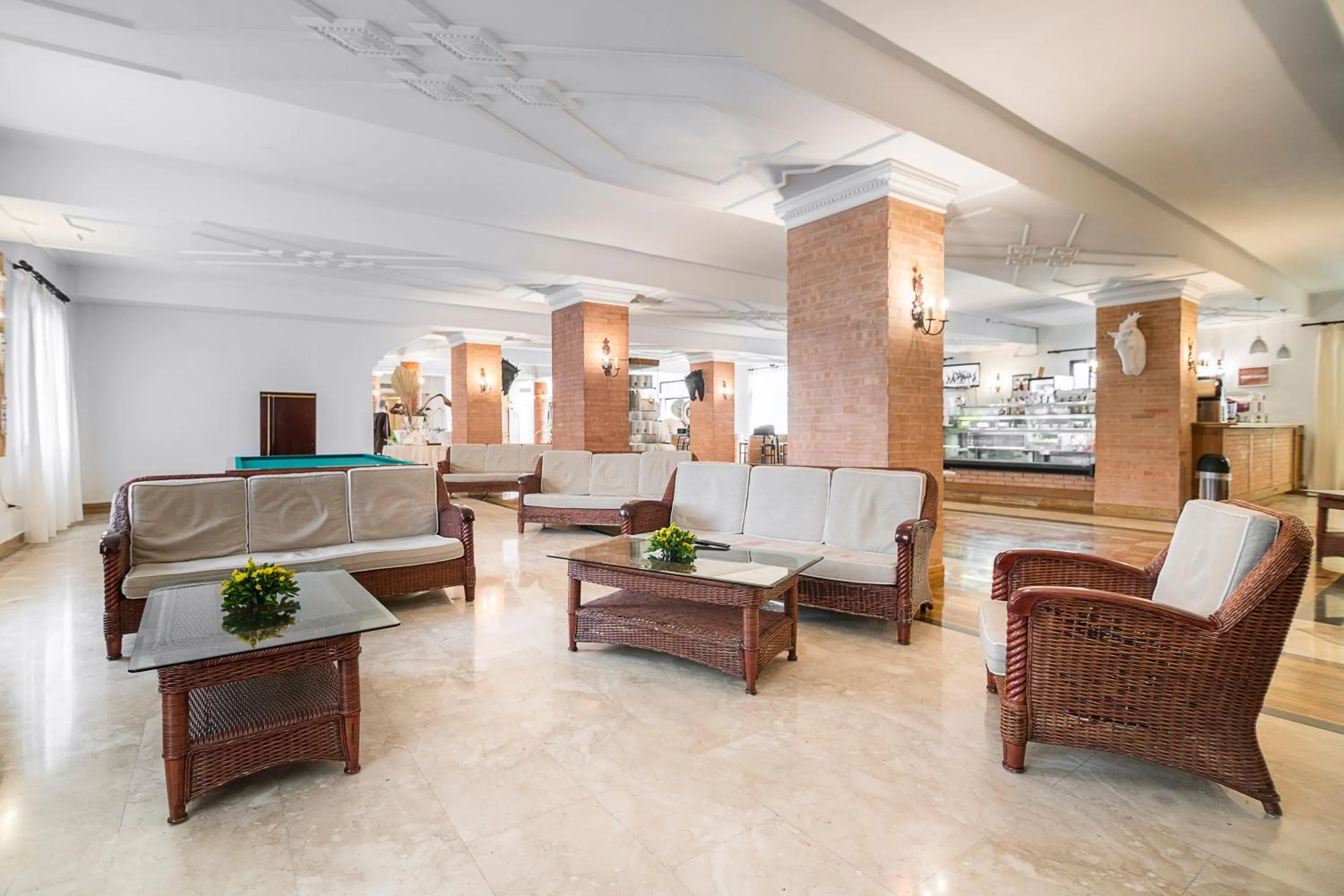 Lobby or reception in Hotel Baglio Basile