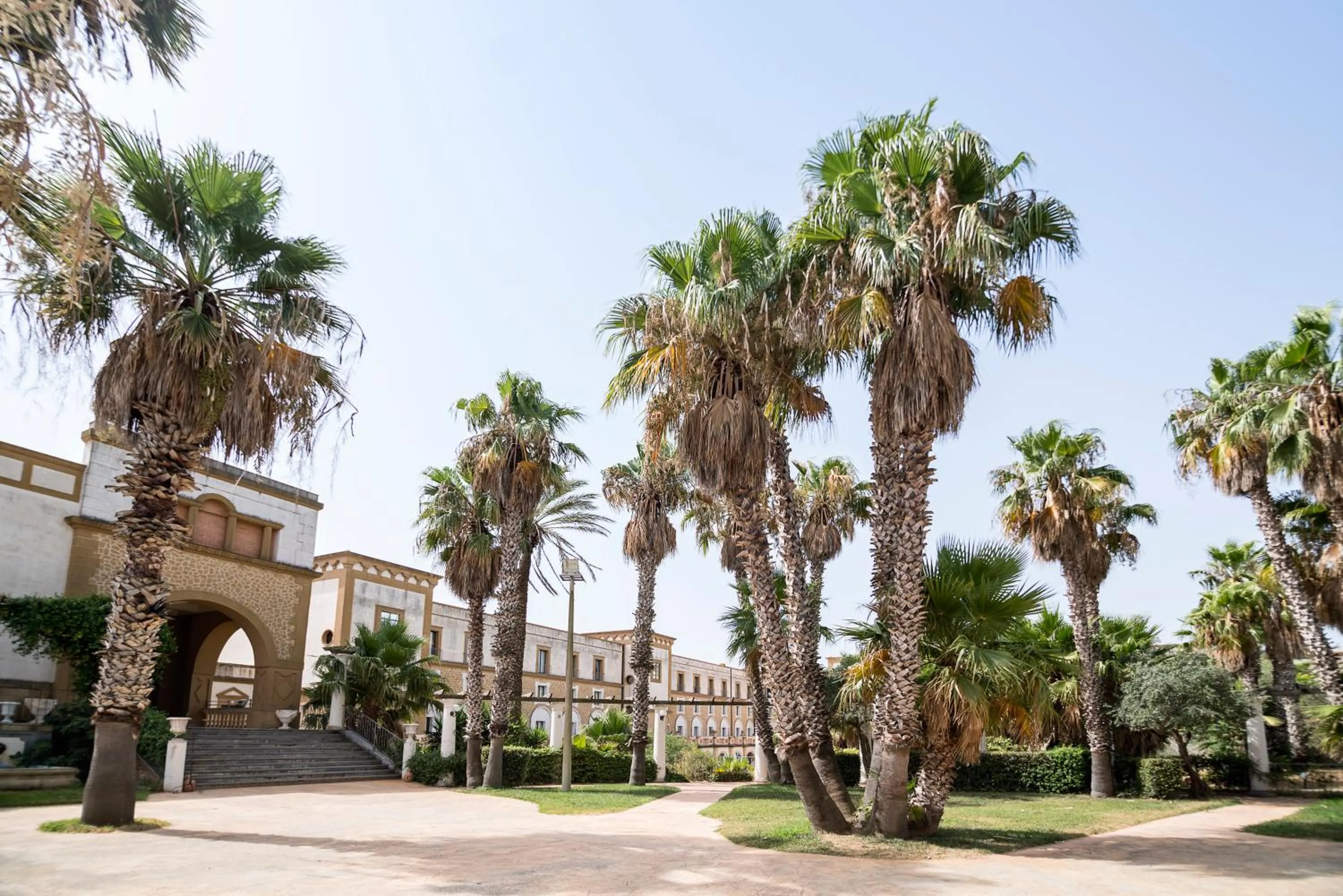 Garden in Hotel Baglio Basile