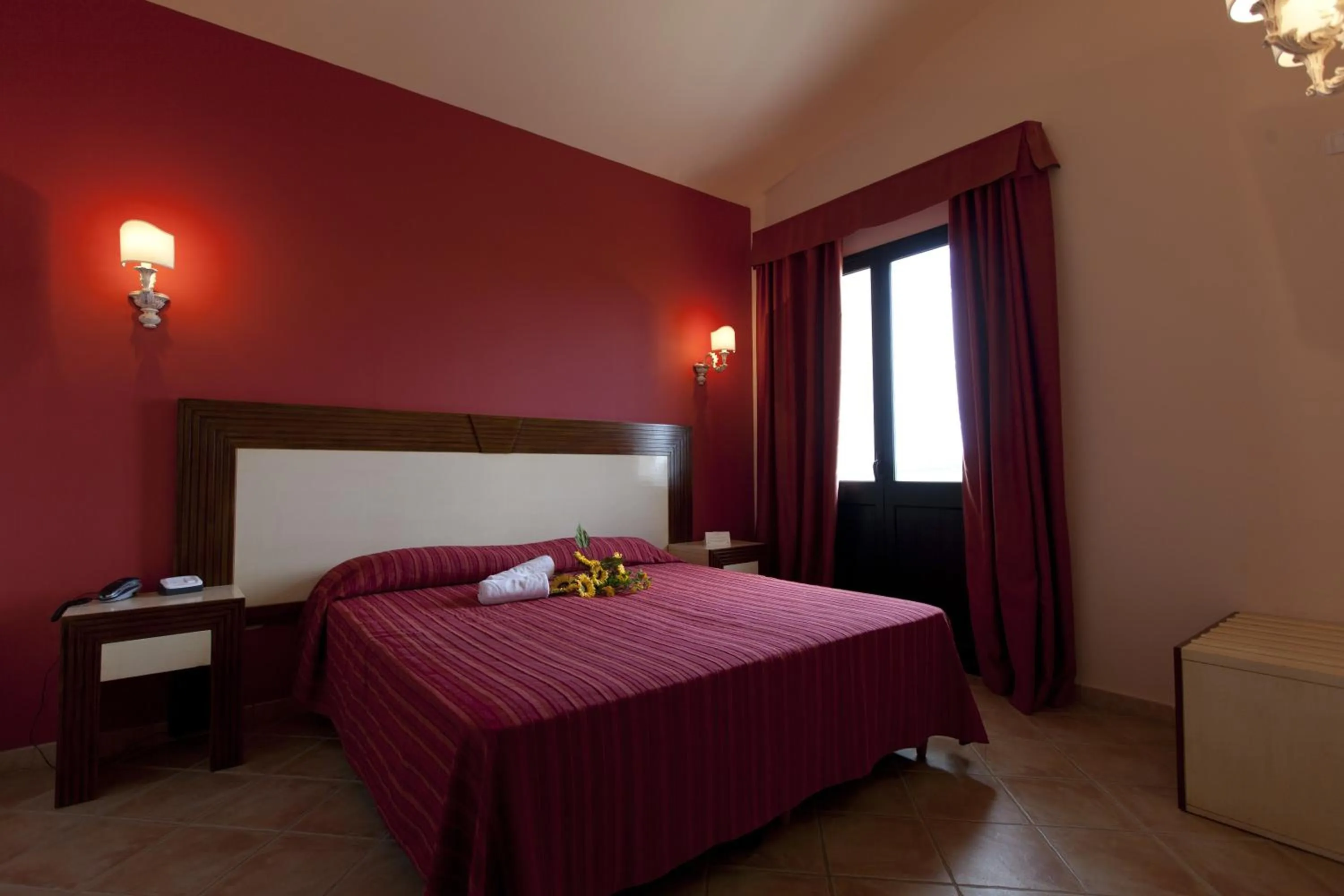 Bed in Hotel Baglio Basile