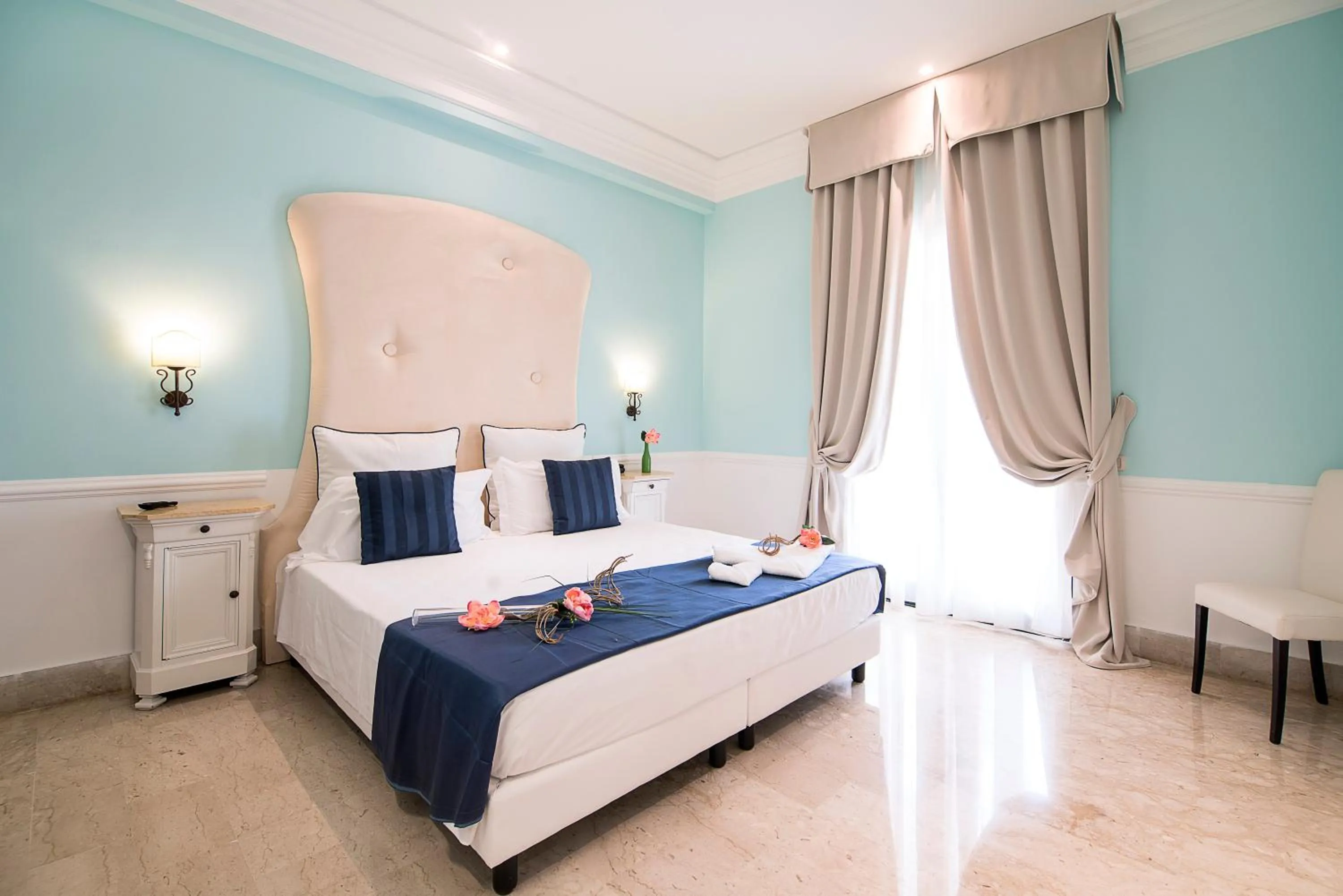 Bed in Hotel Baglio Basile