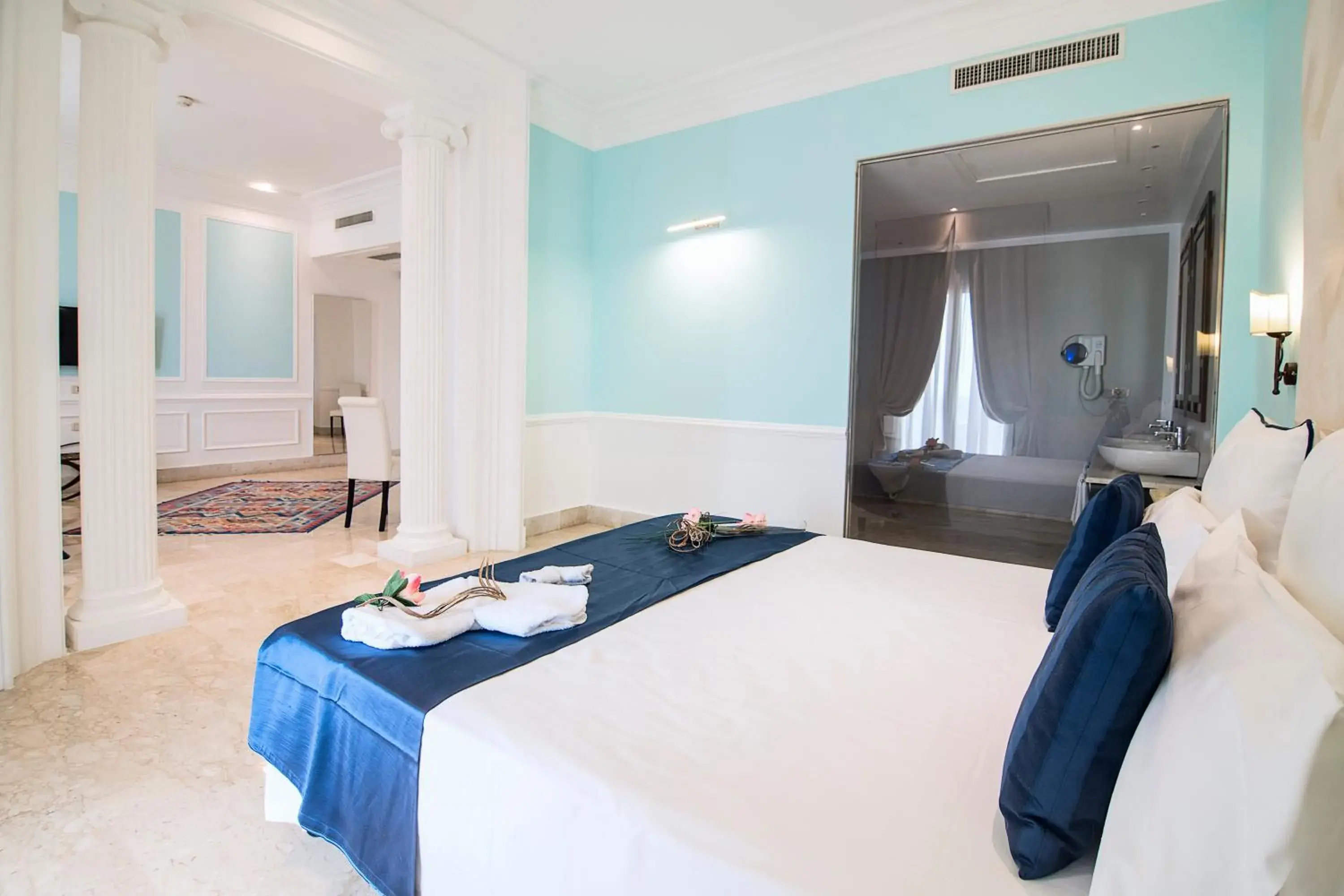 Bed in Hotel Baglio Basile Bed in Hotel Baglio Basile