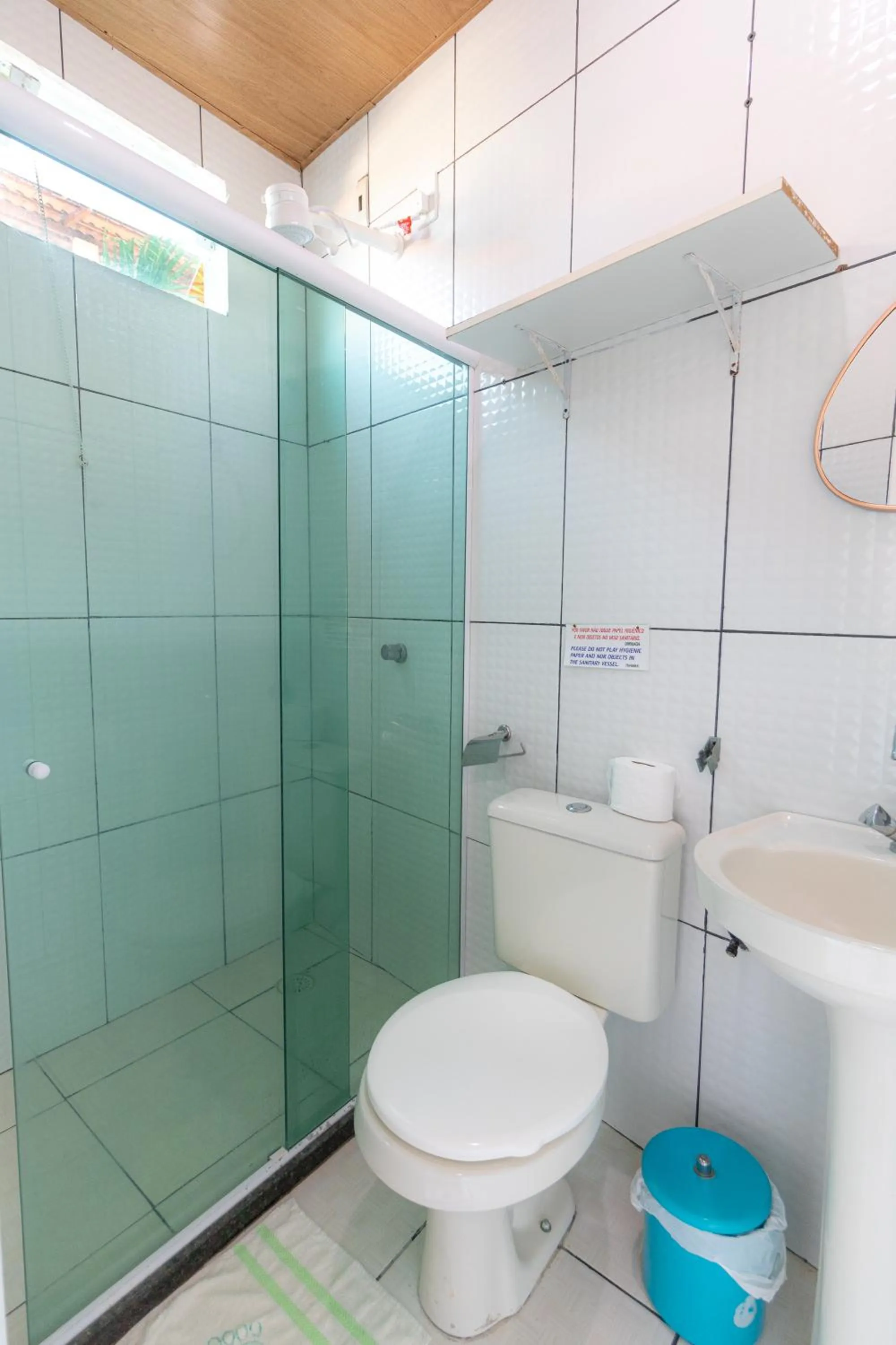 Bathroom in Pousada Shamah