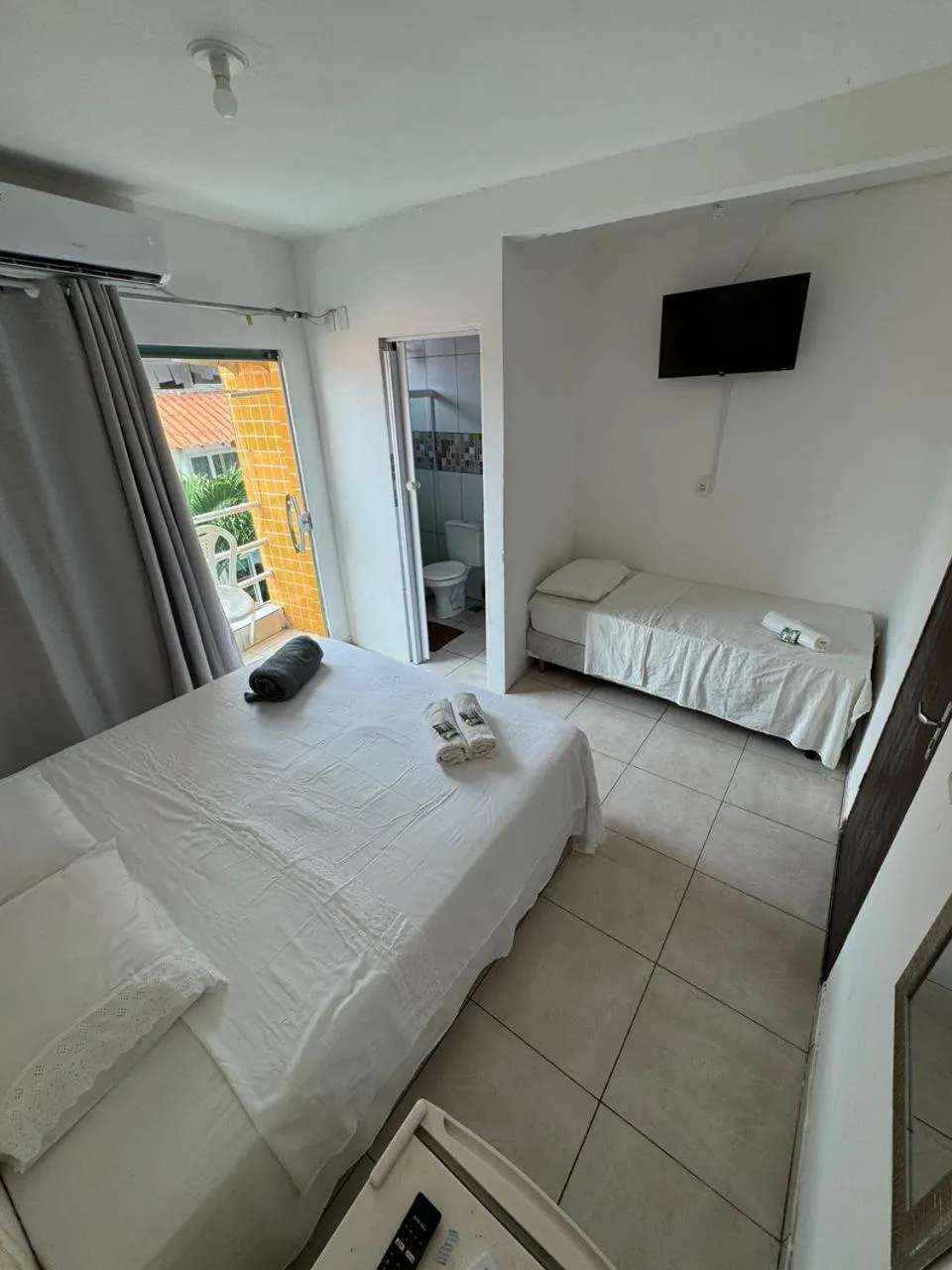 Bed in Pousada Shamah - Morro de São Paulo