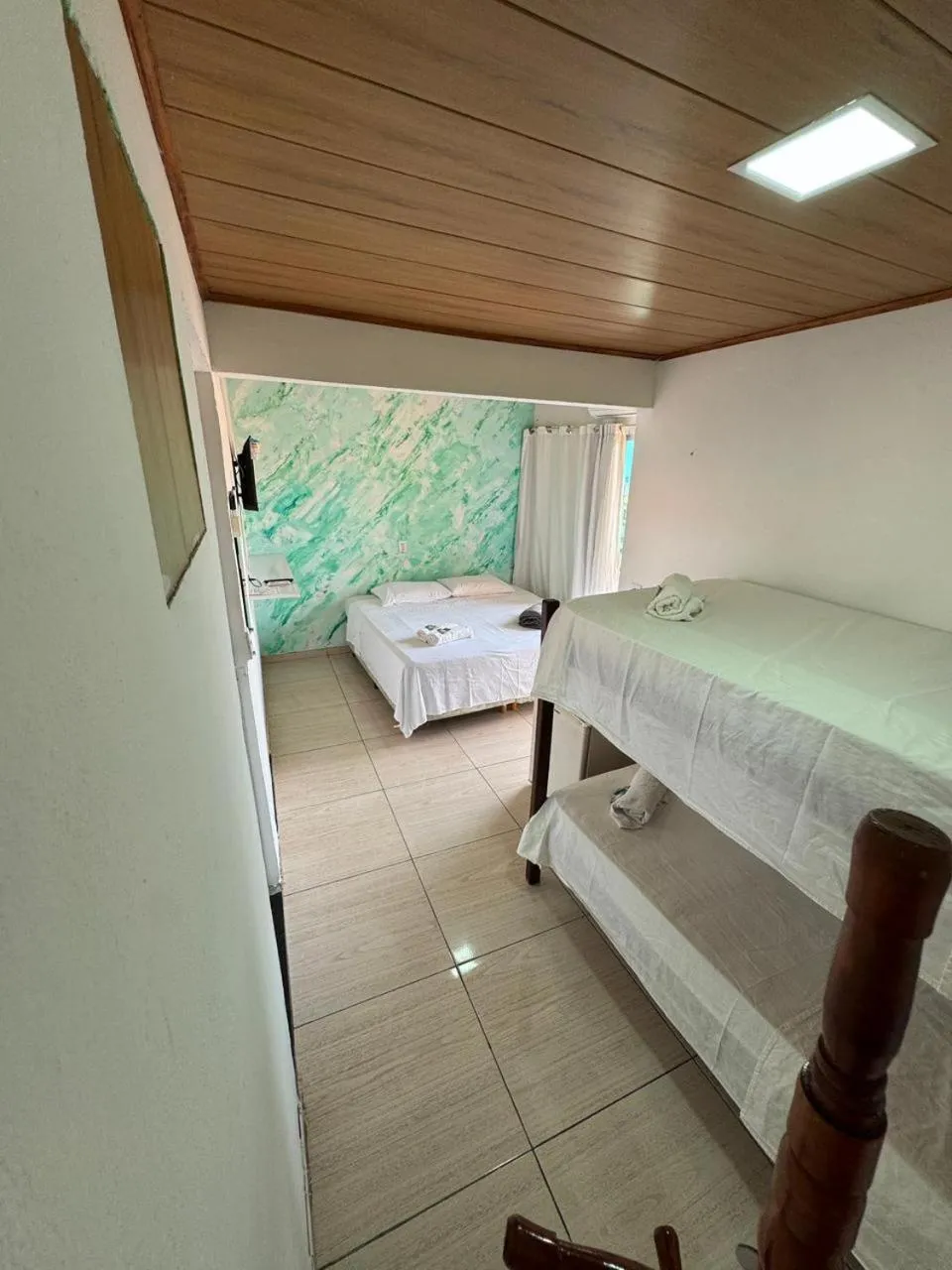 Bed in Pousada Shamah - Morro de São Paulo