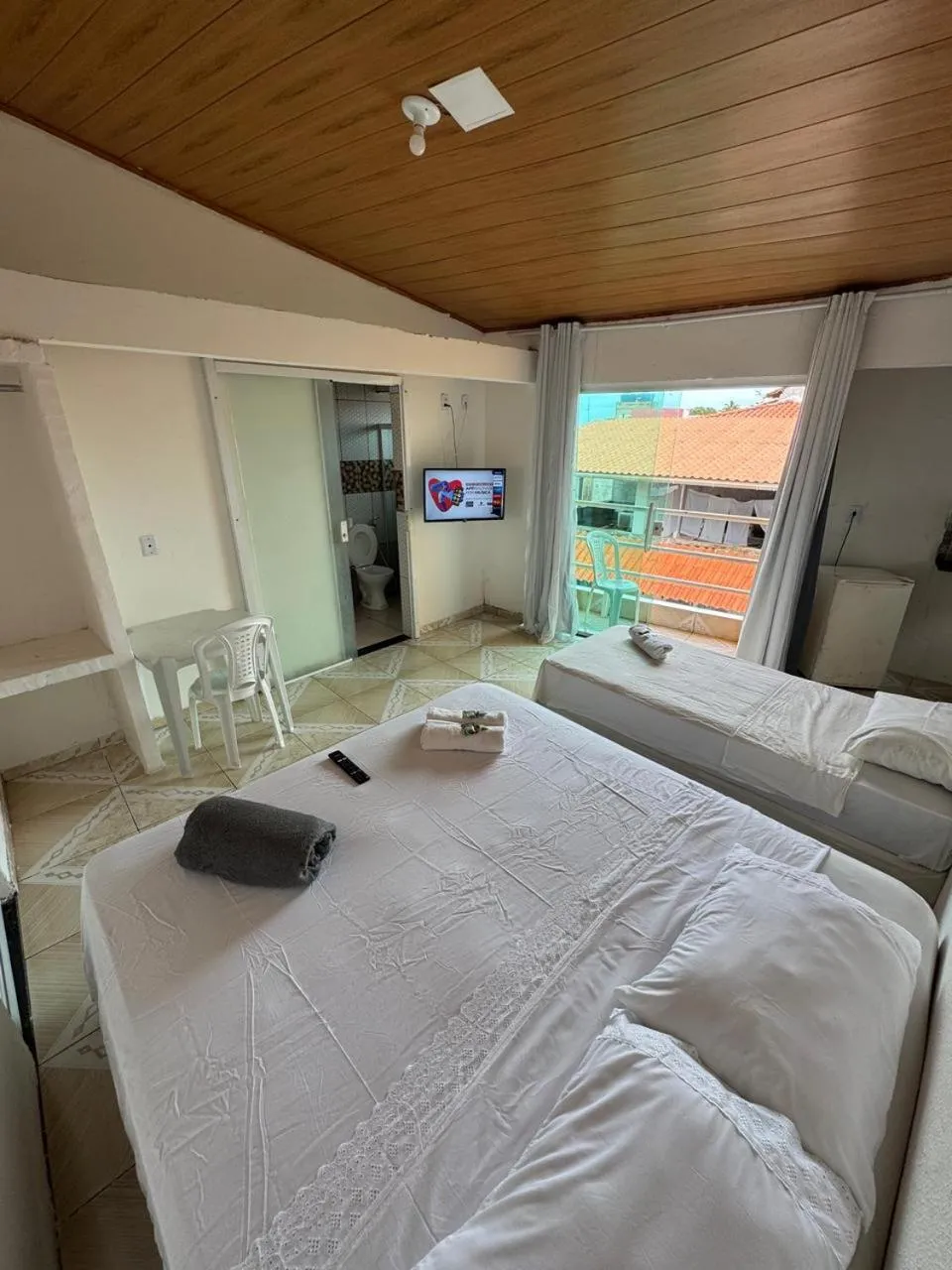 Photo of the whole room, Bed in Pousada Shamah - Morro de São Paulo