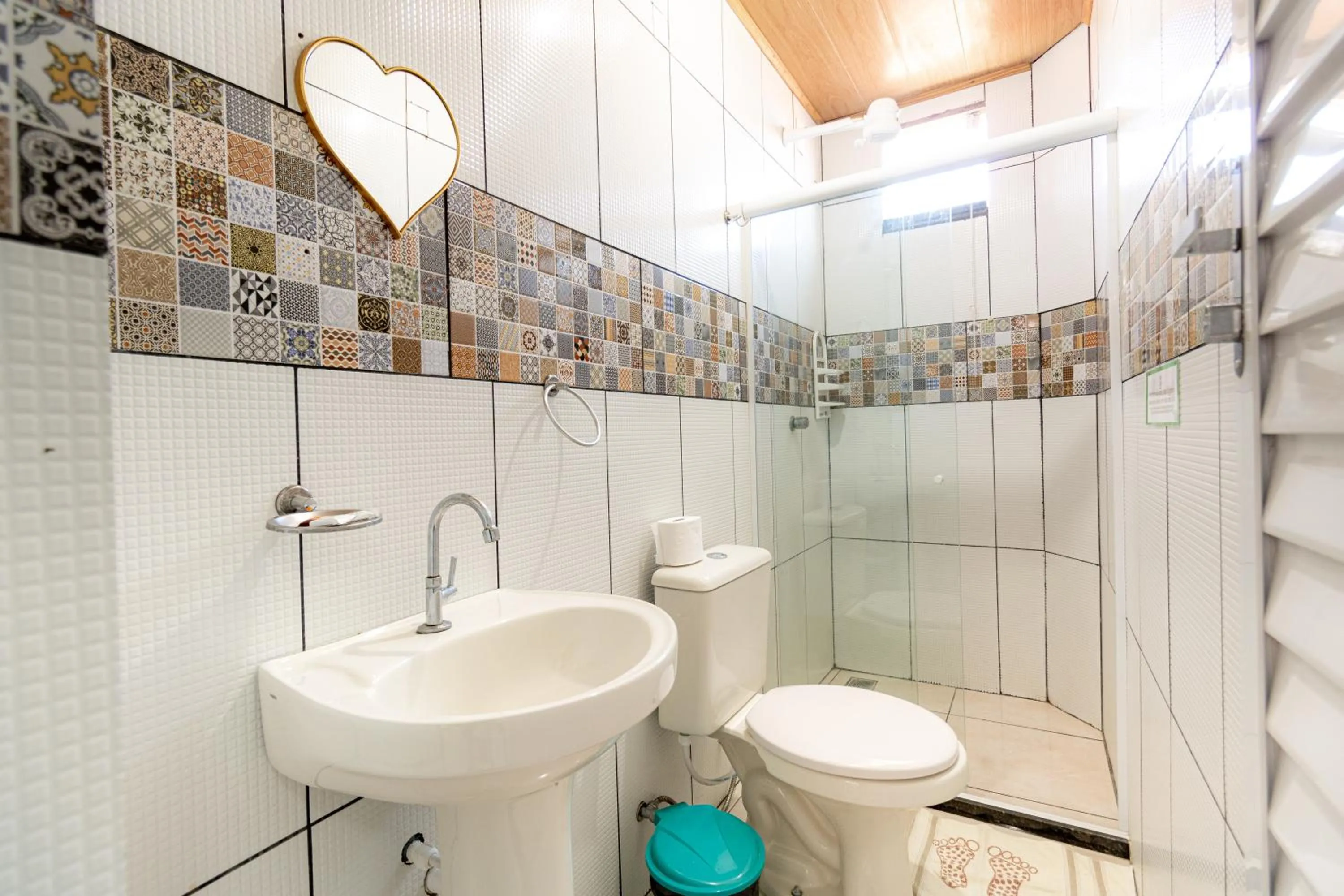 Bathroom in Pousada Shamah