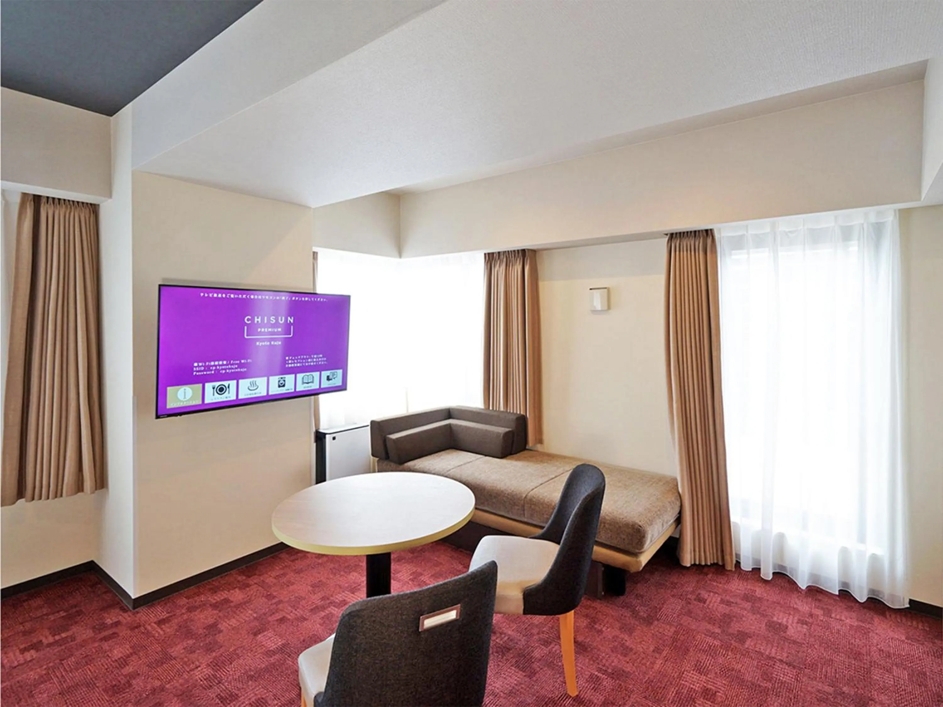 Photo of the whole room in CHISUN PREMIUM Kyoto Kujo