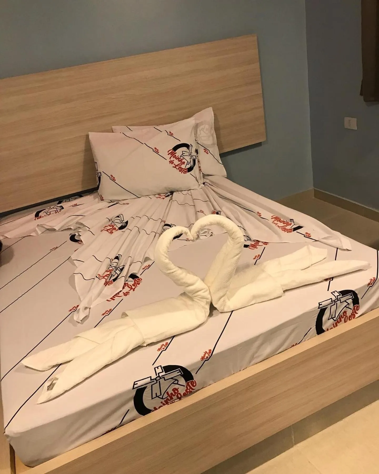 Bed in Hotel Moinho do Leste