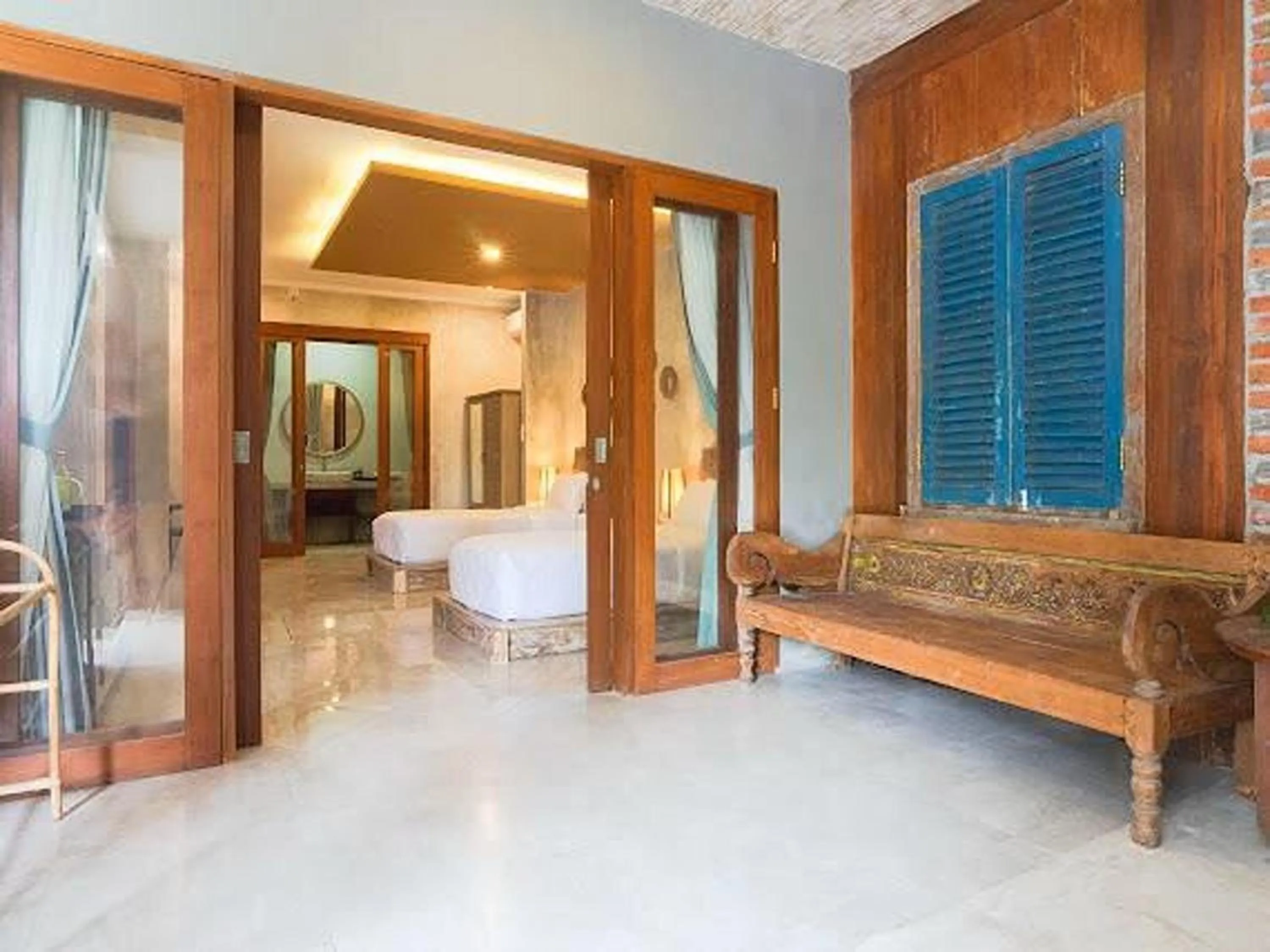 Bed in Nayaka Living Ubud