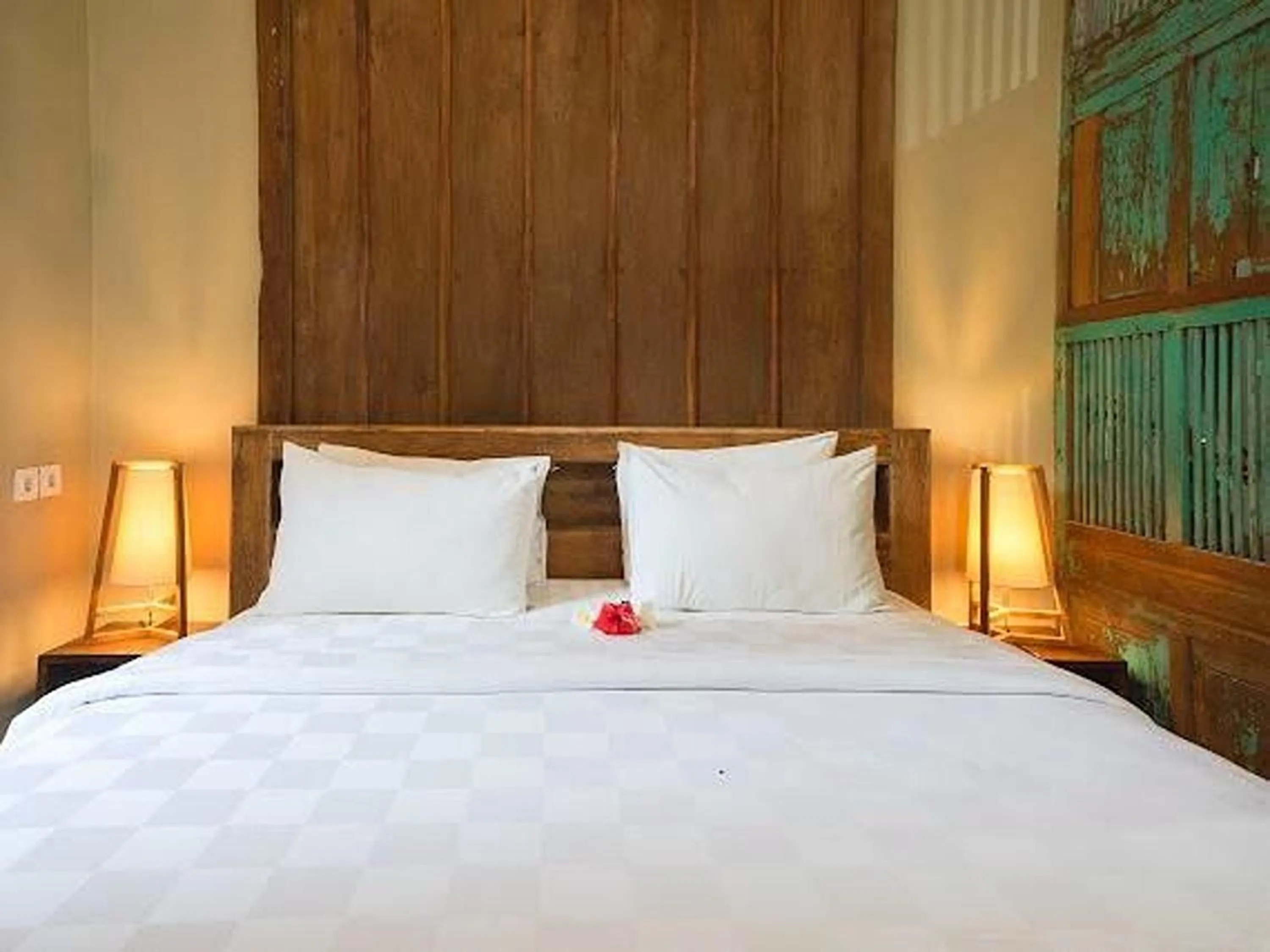 Bed in Nayaka Living Ubud