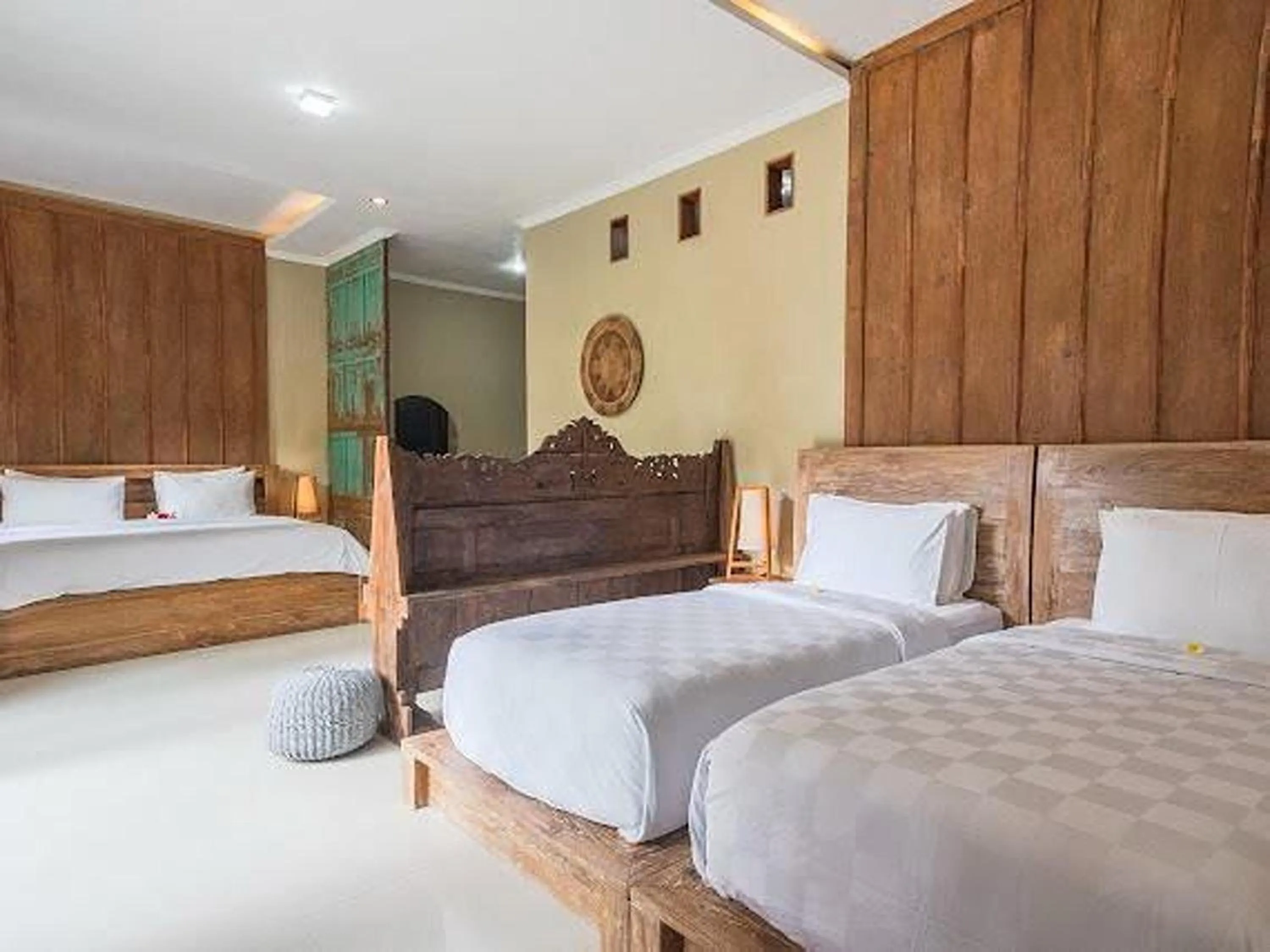 Bed in Nayaka Living Ubud