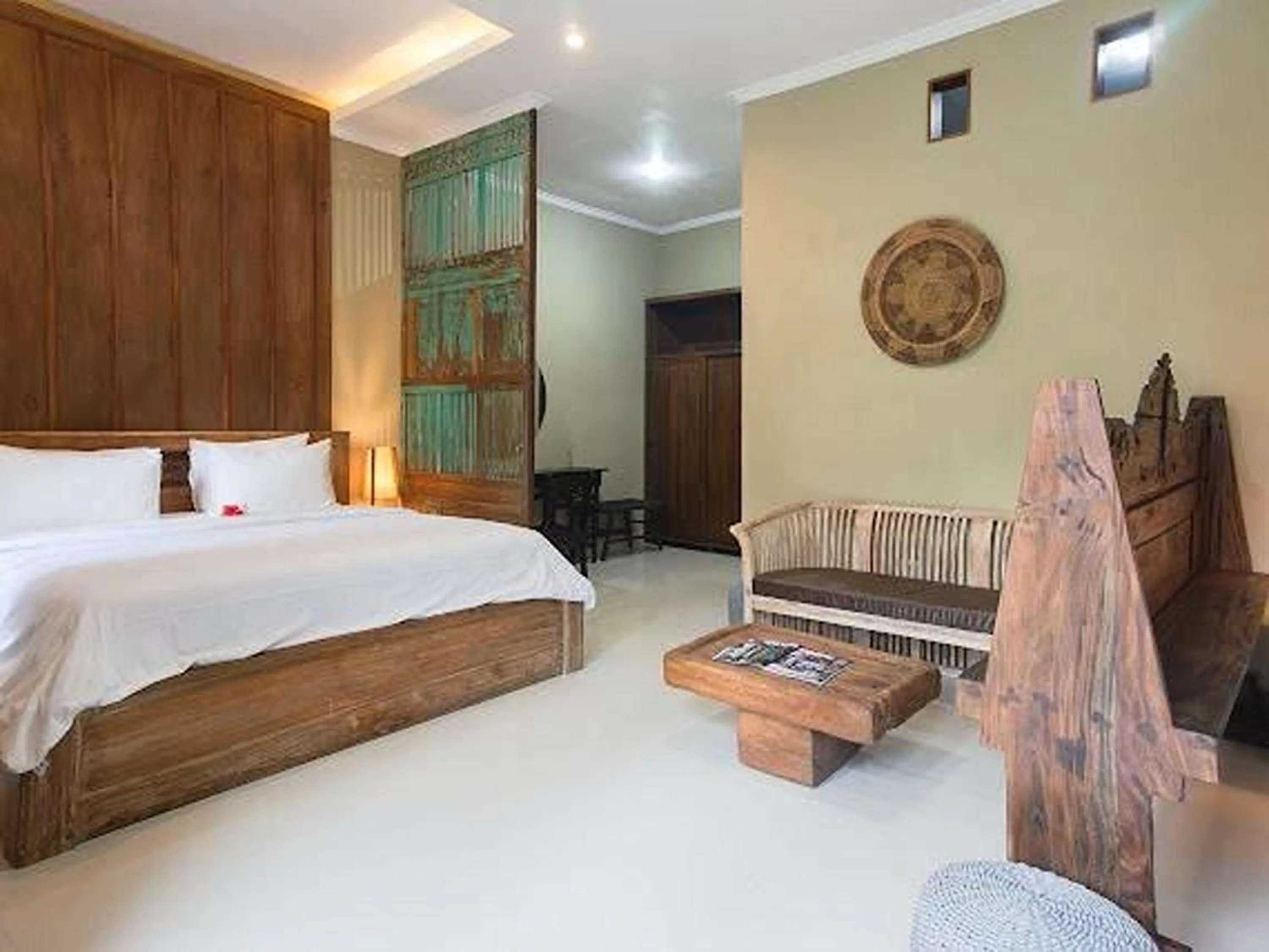 Bed in Nayaka Living Ubud