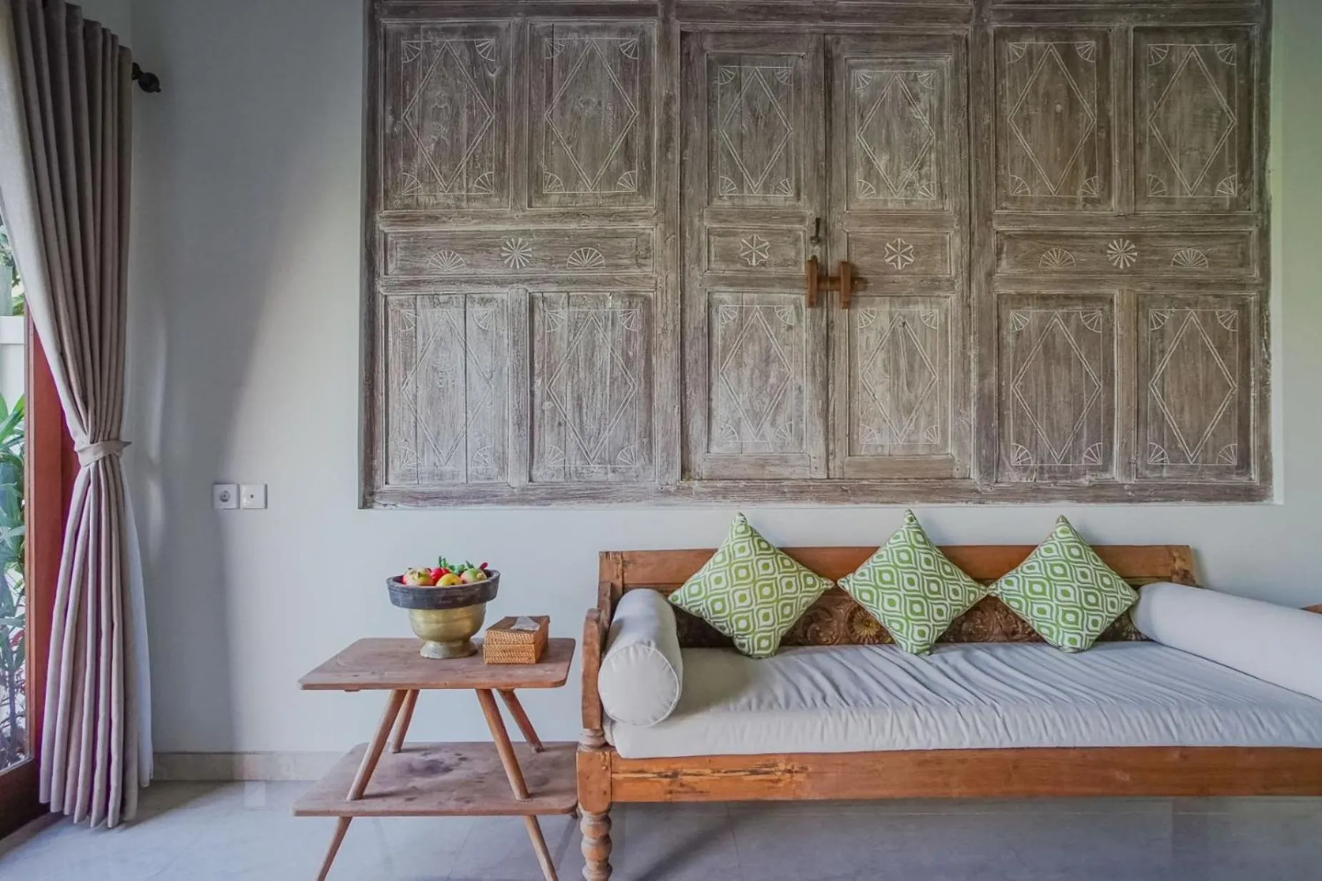 Living room, Bed in Nayaka Living Ubud