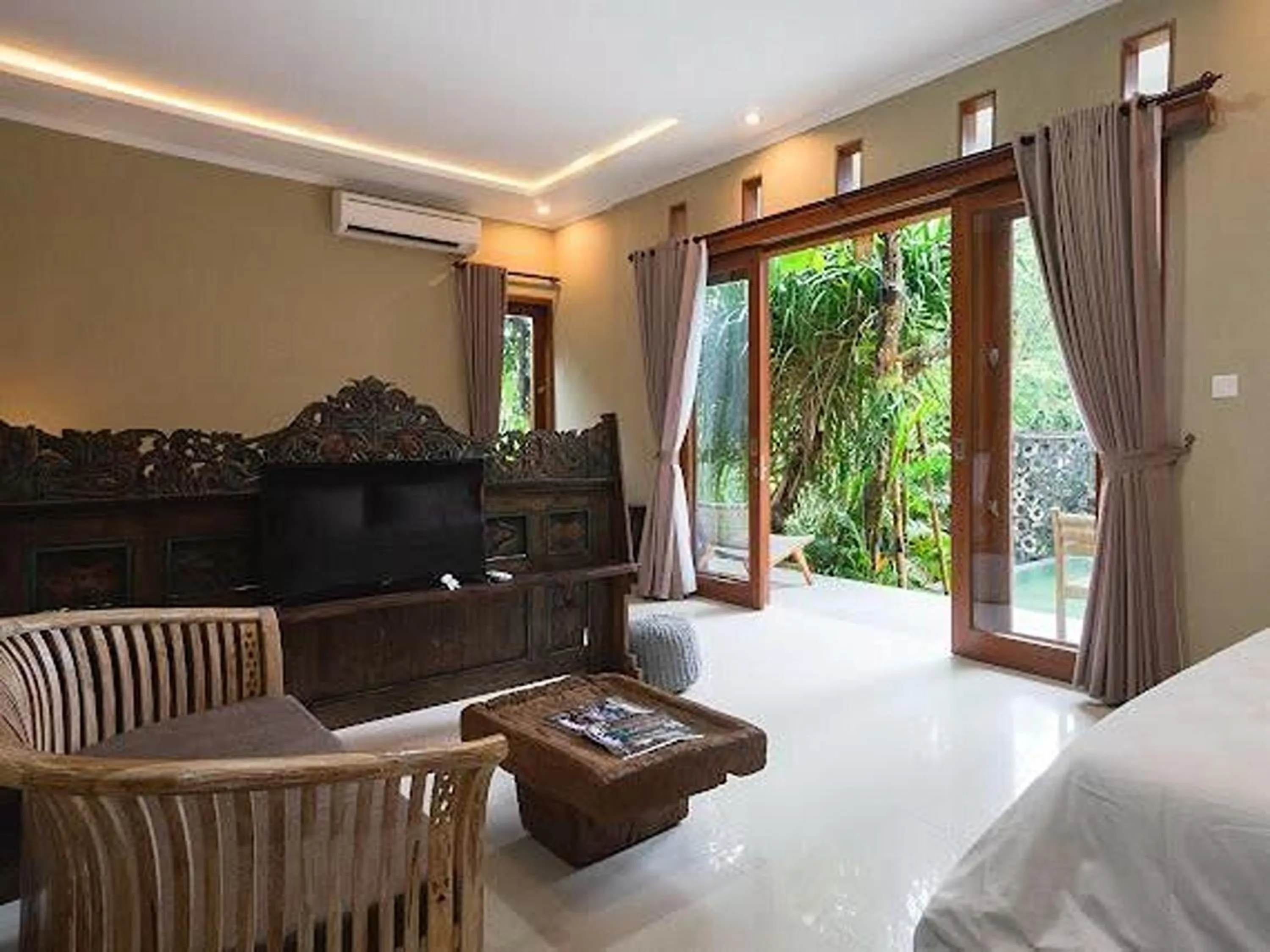 Bed in Nayaka Living Ubud