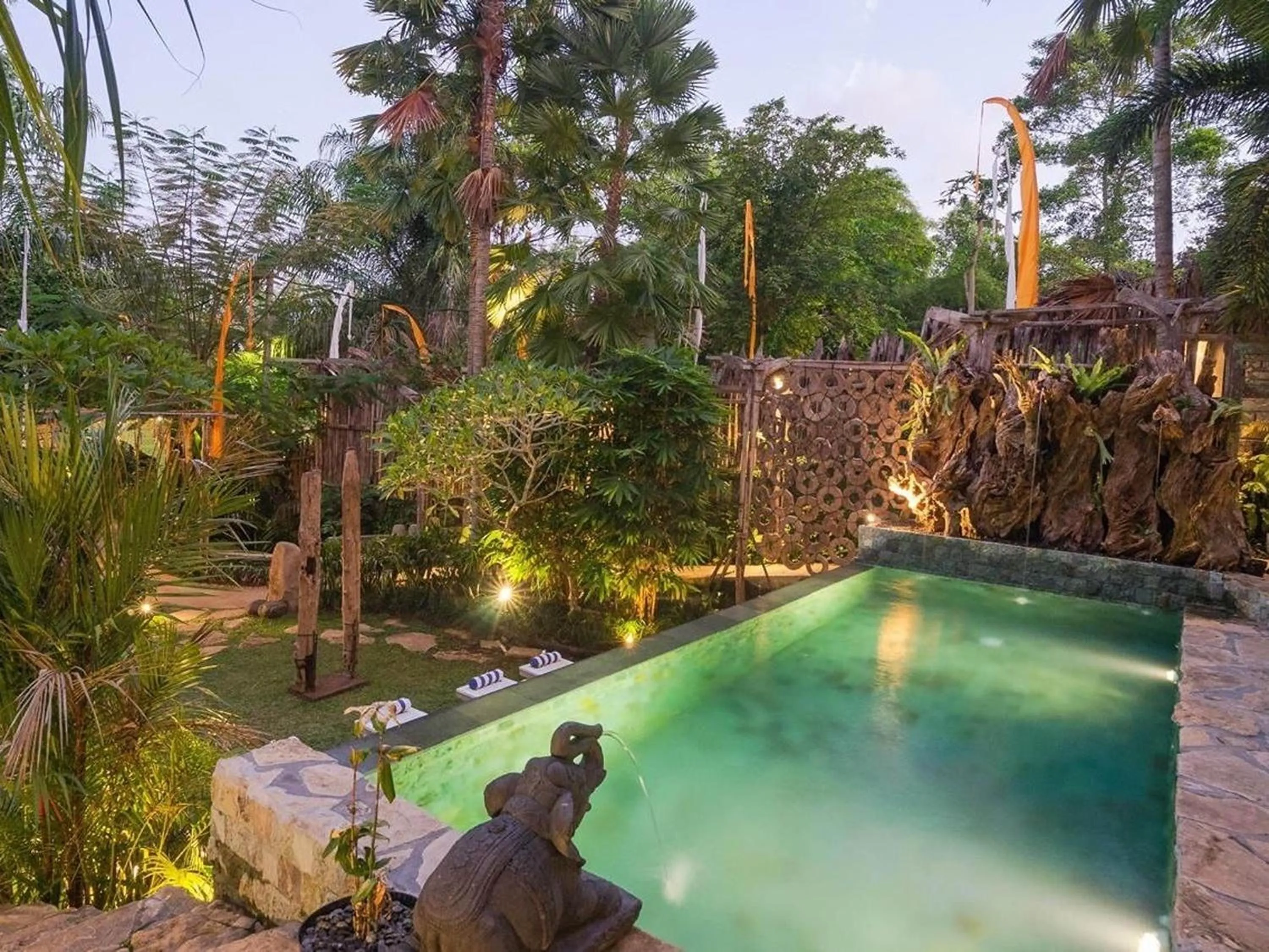 Swimming pool in Nayaka Living Ubud
