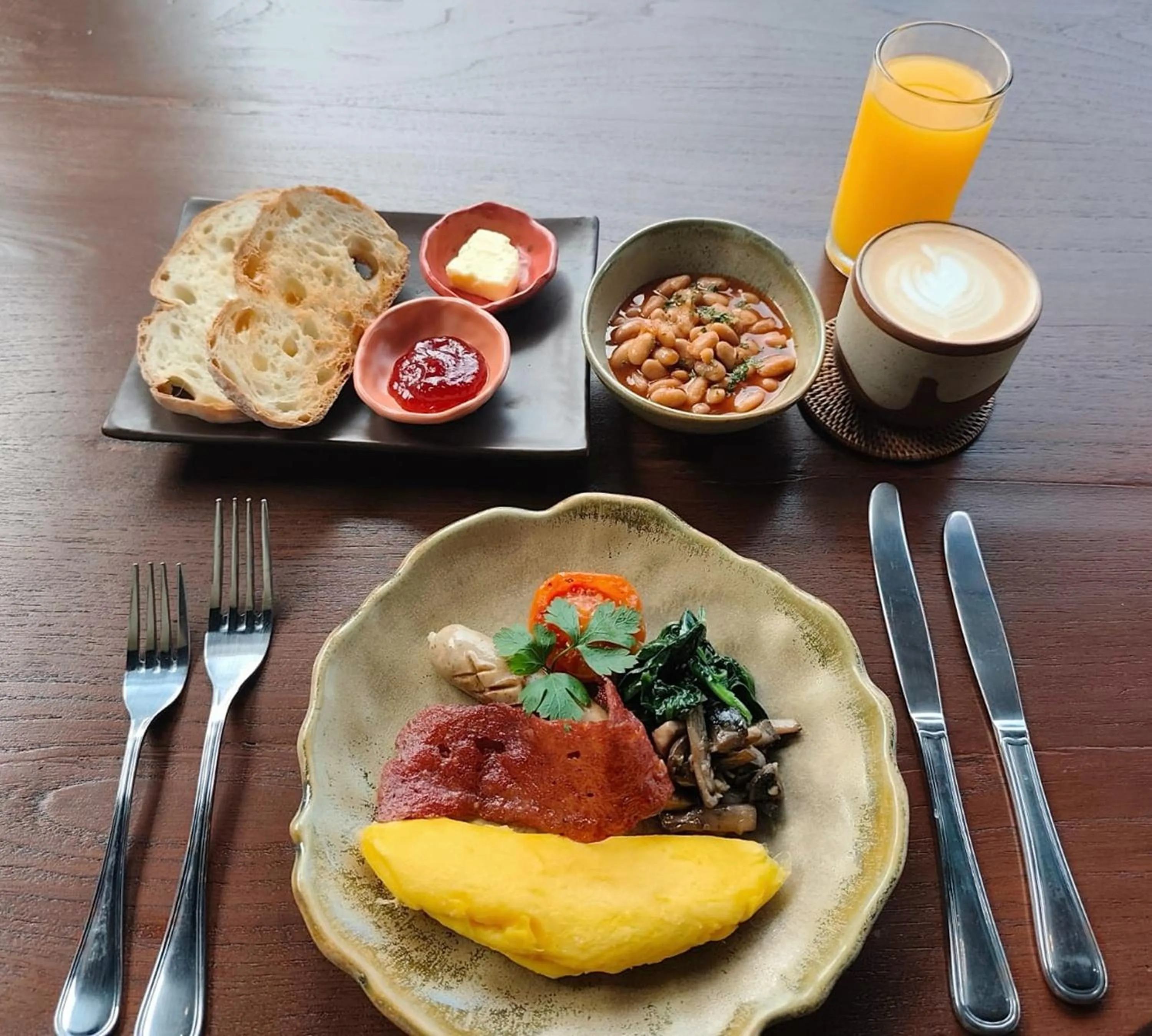 Food in Nayaka Living Ubud