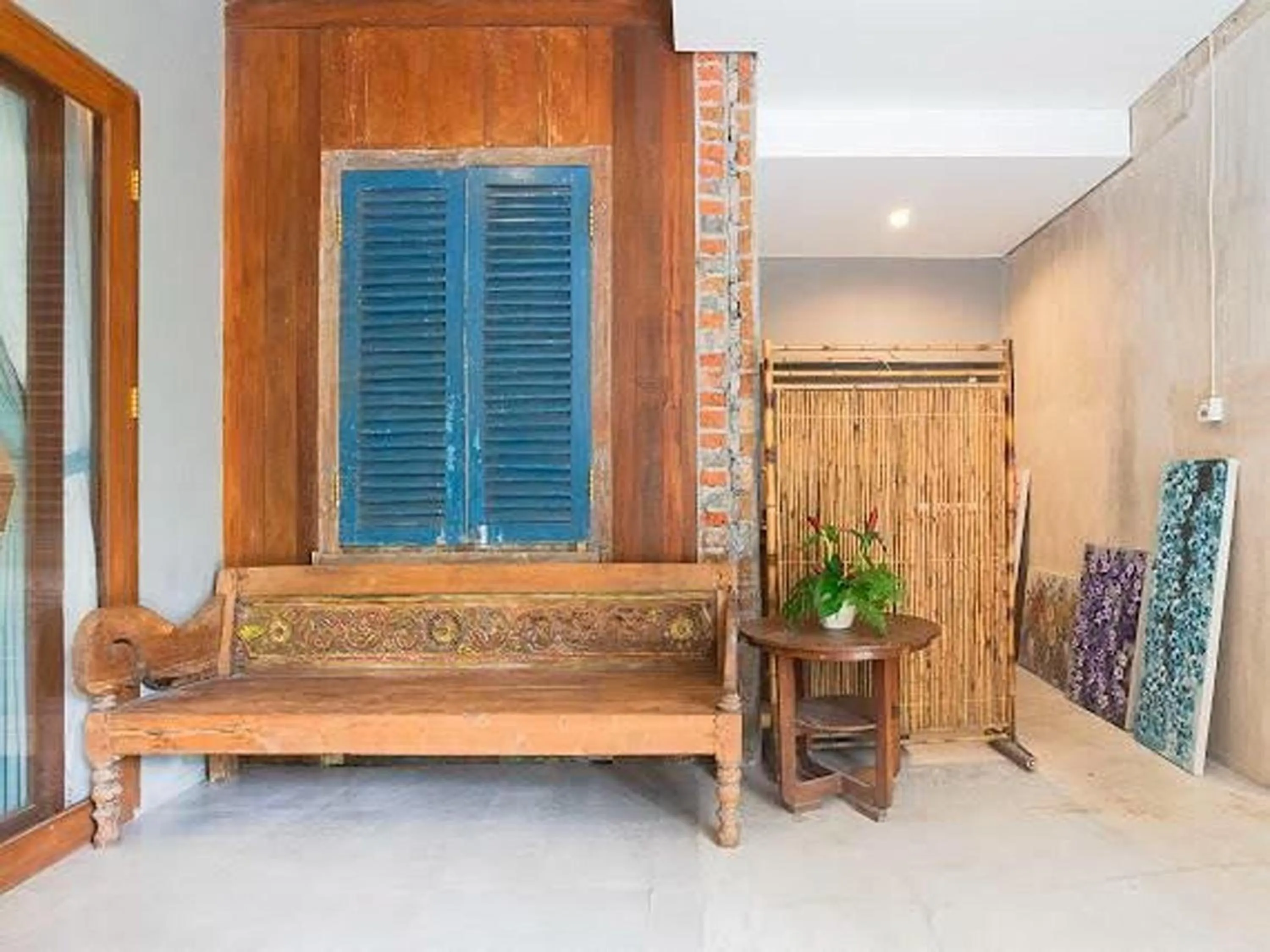 Seating area in Nayaka Living Ubud