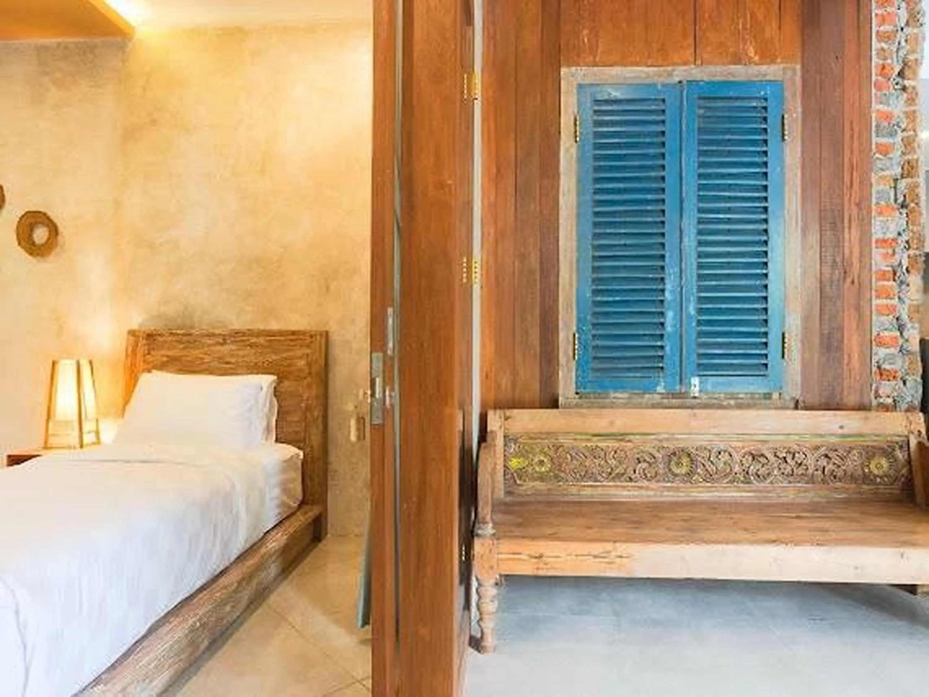 Bed in Nayaka Living Ubud