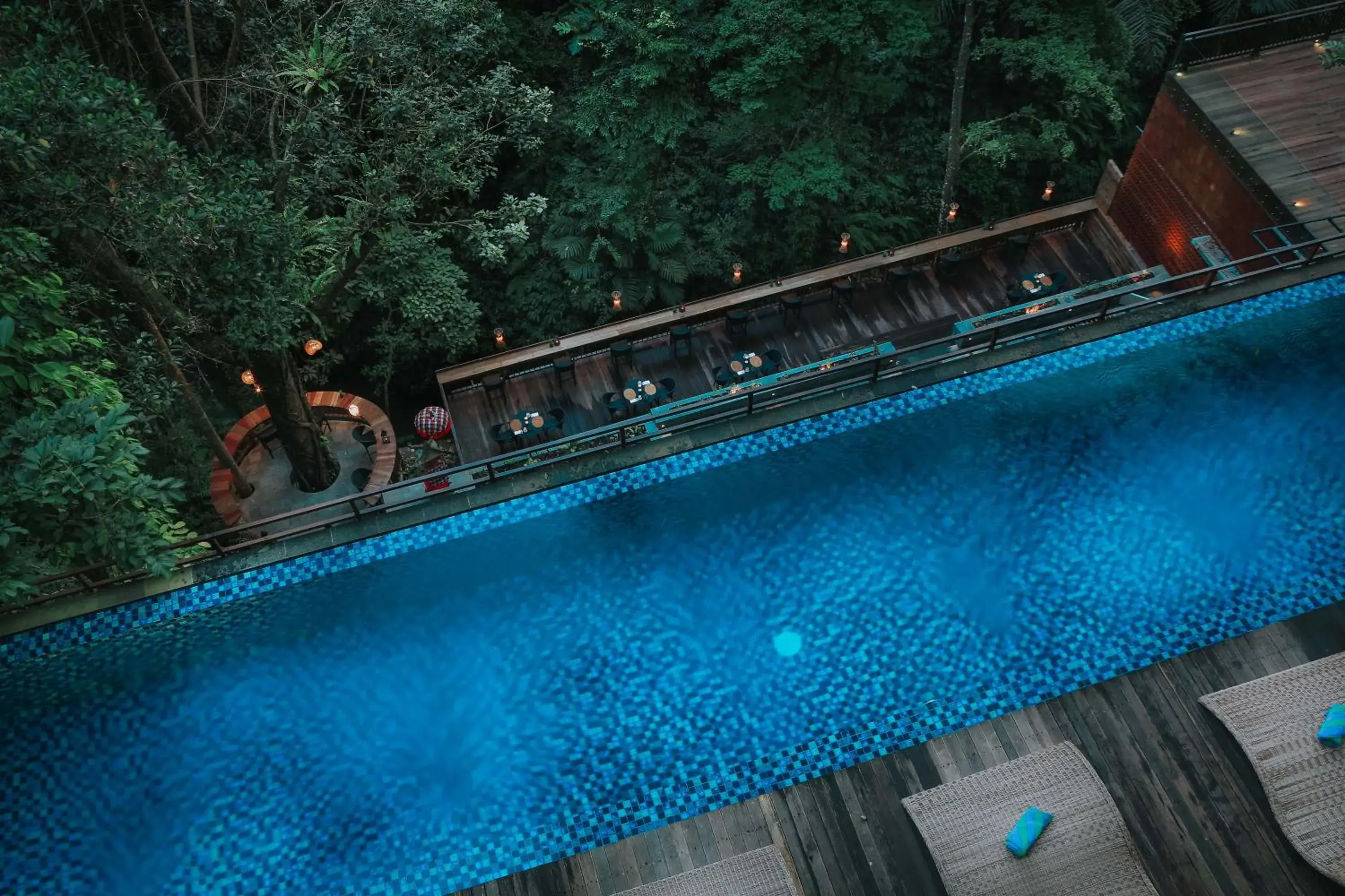 Pool view in The Sebali Resort Pool view in The Sebali Resort