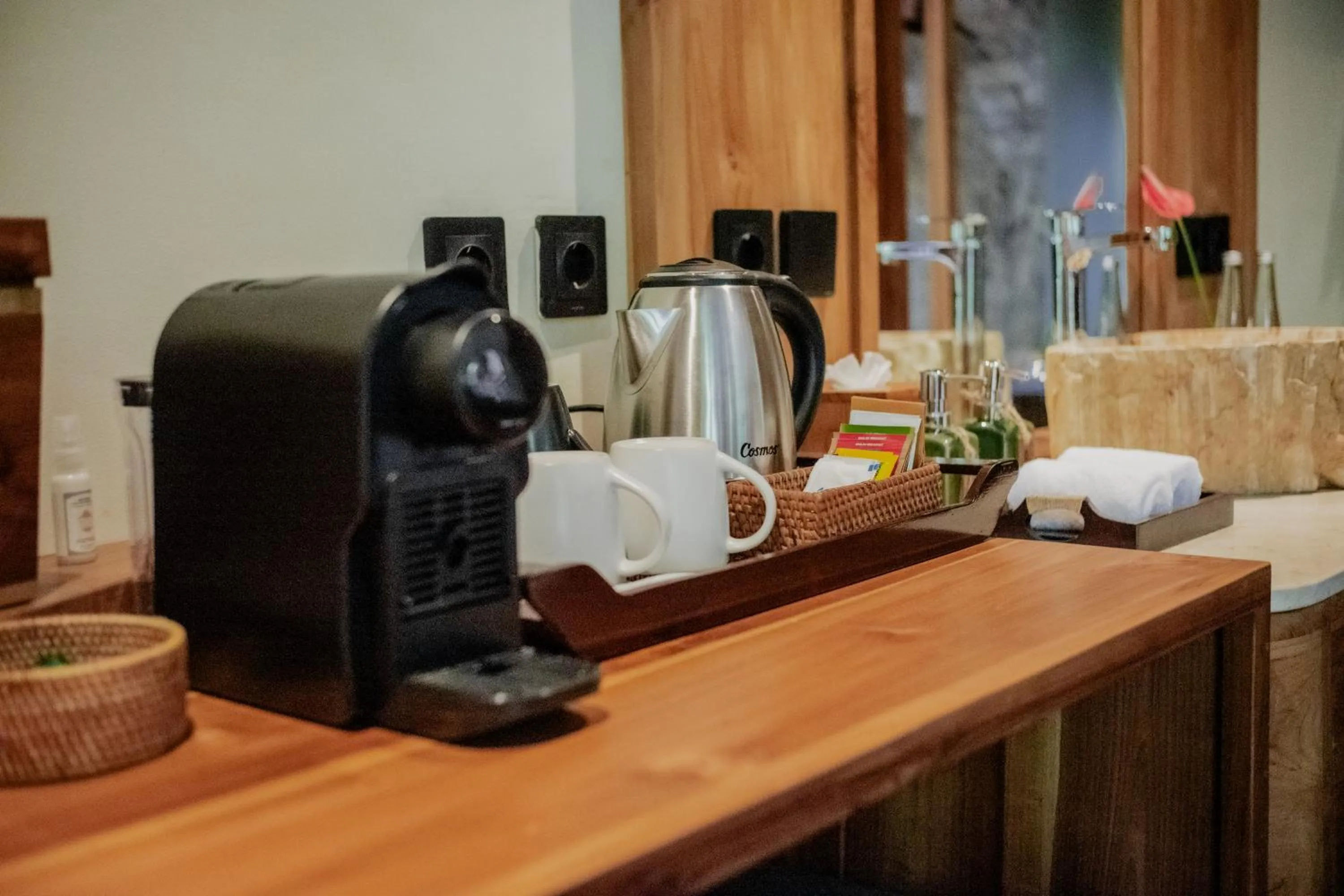 Coffee/tea facilities in The Sebali Resort
