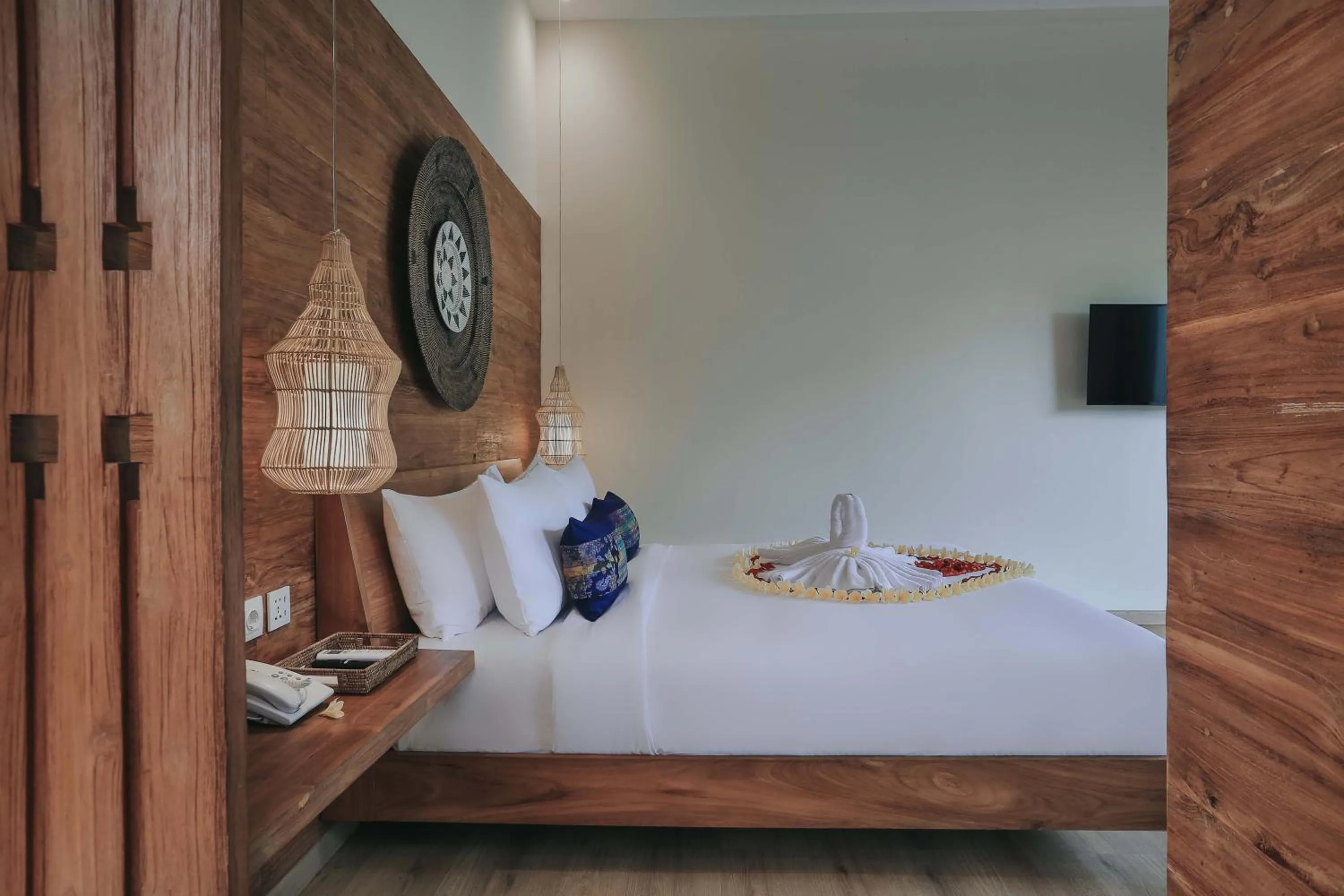 Bed in The Sebali Resort