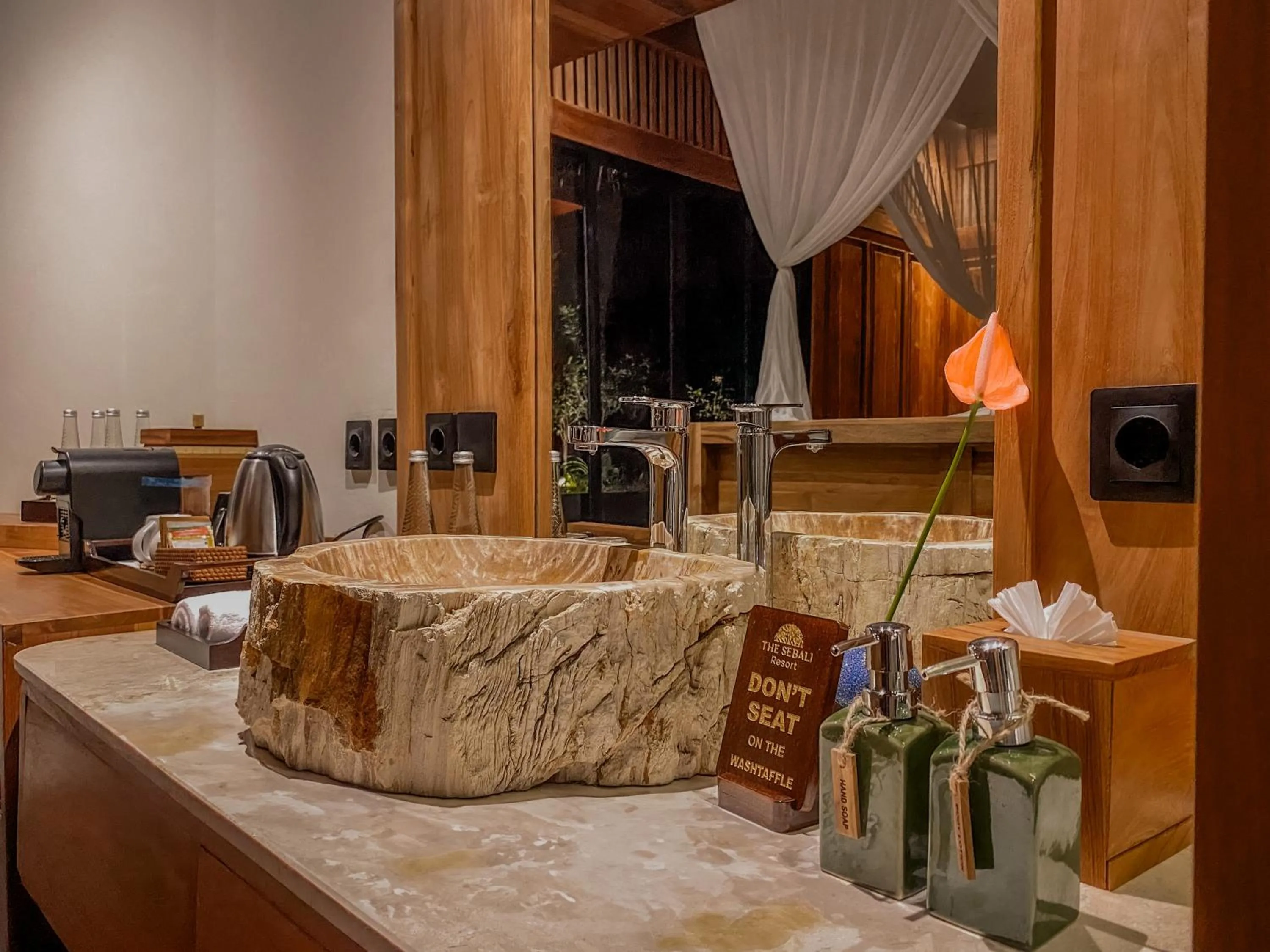 Coffee/tea facilities in The Sebali Resort