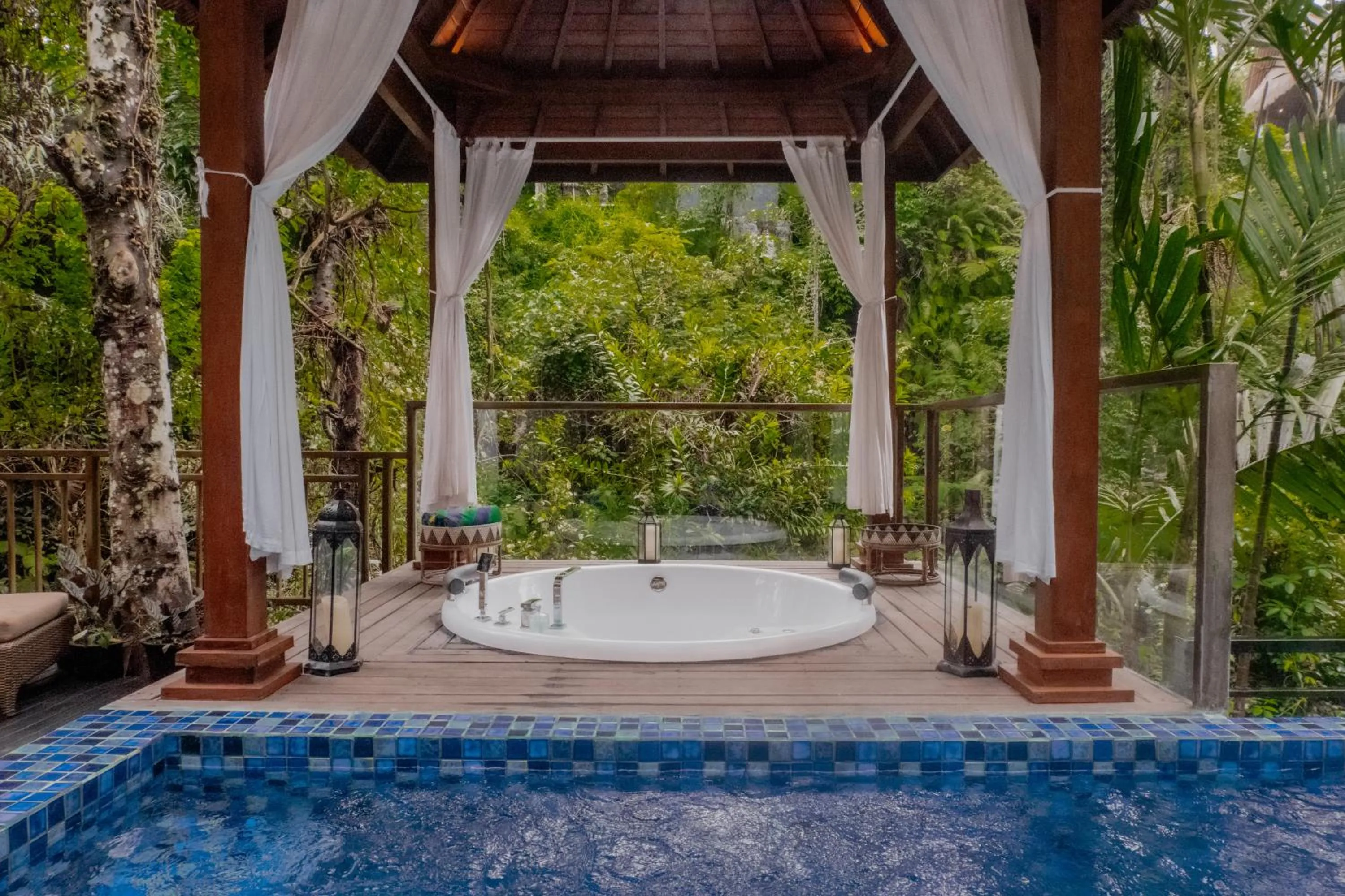Open Air Bath in The Sebali Resort